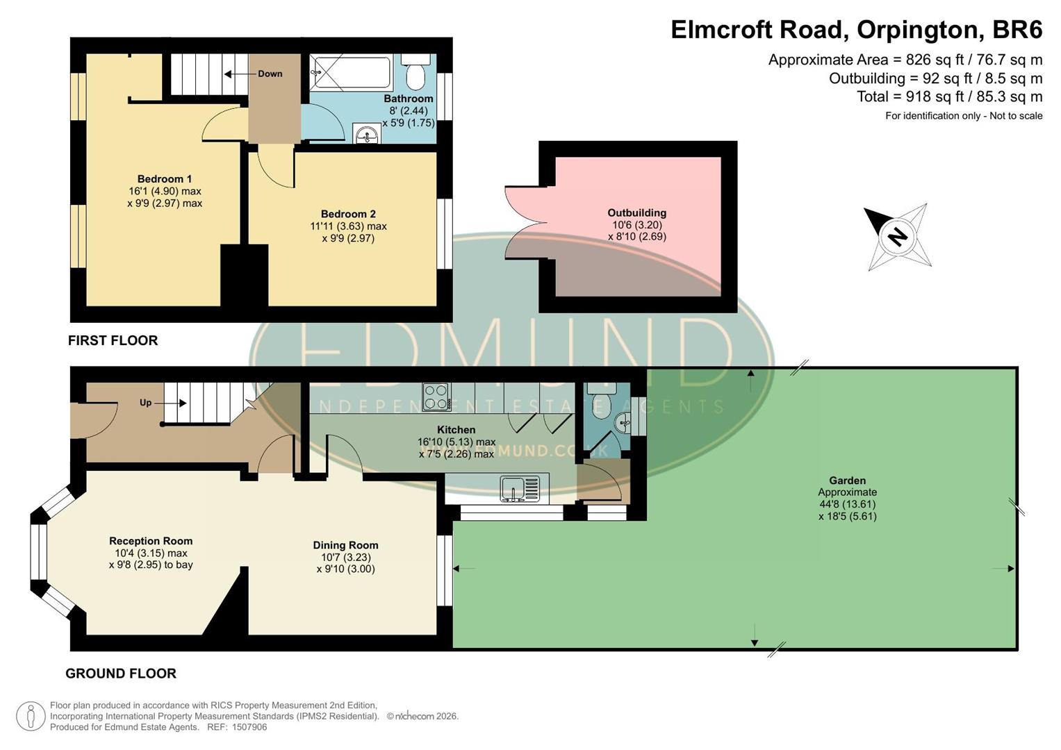 37, Elmcroft Road, Orpington floorplan