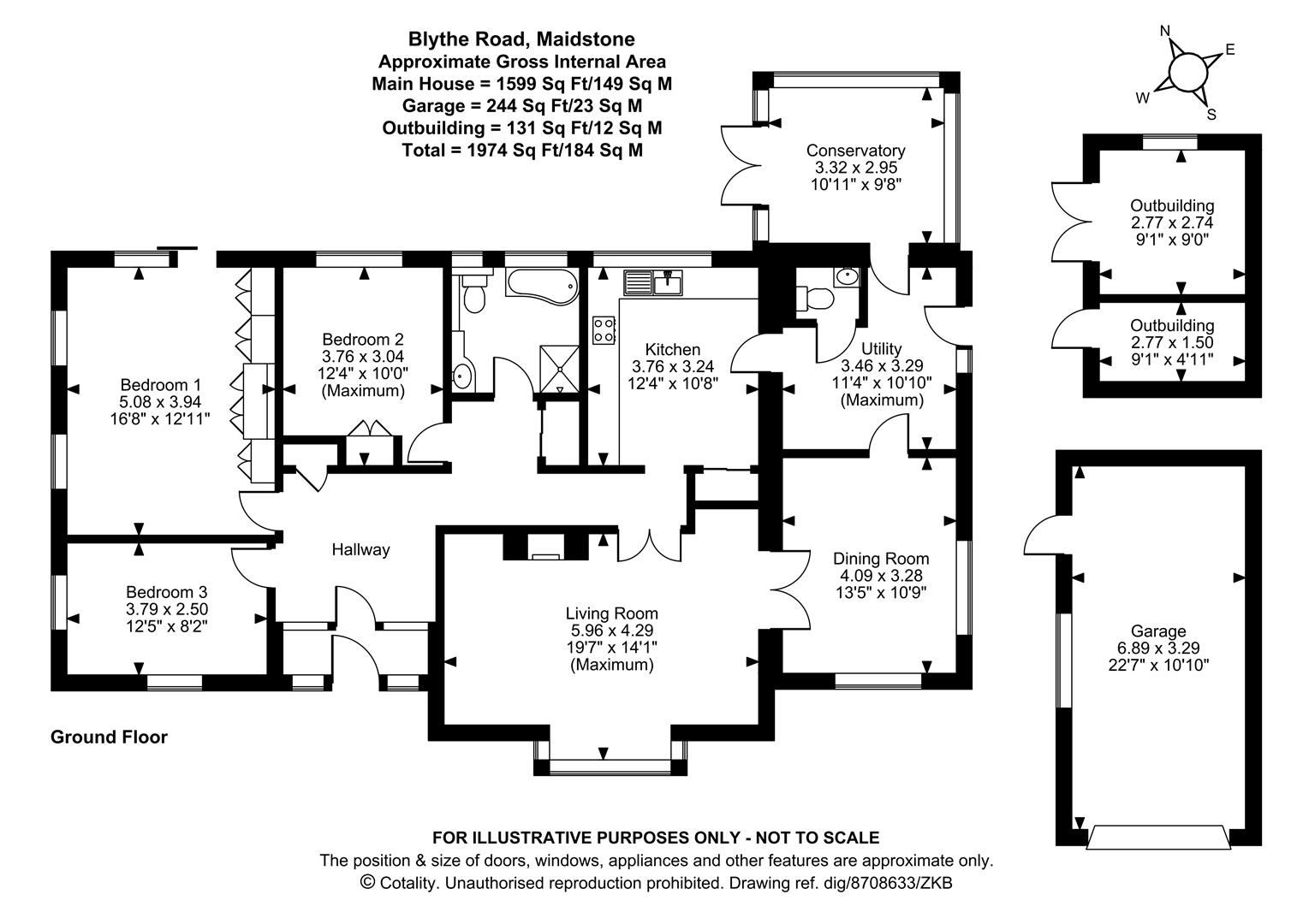 Blythe Road, Maidstone floorplan