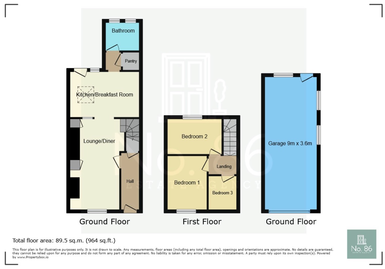 89 Hendre Road, Llangennech, Carmarthenshire floorplan
