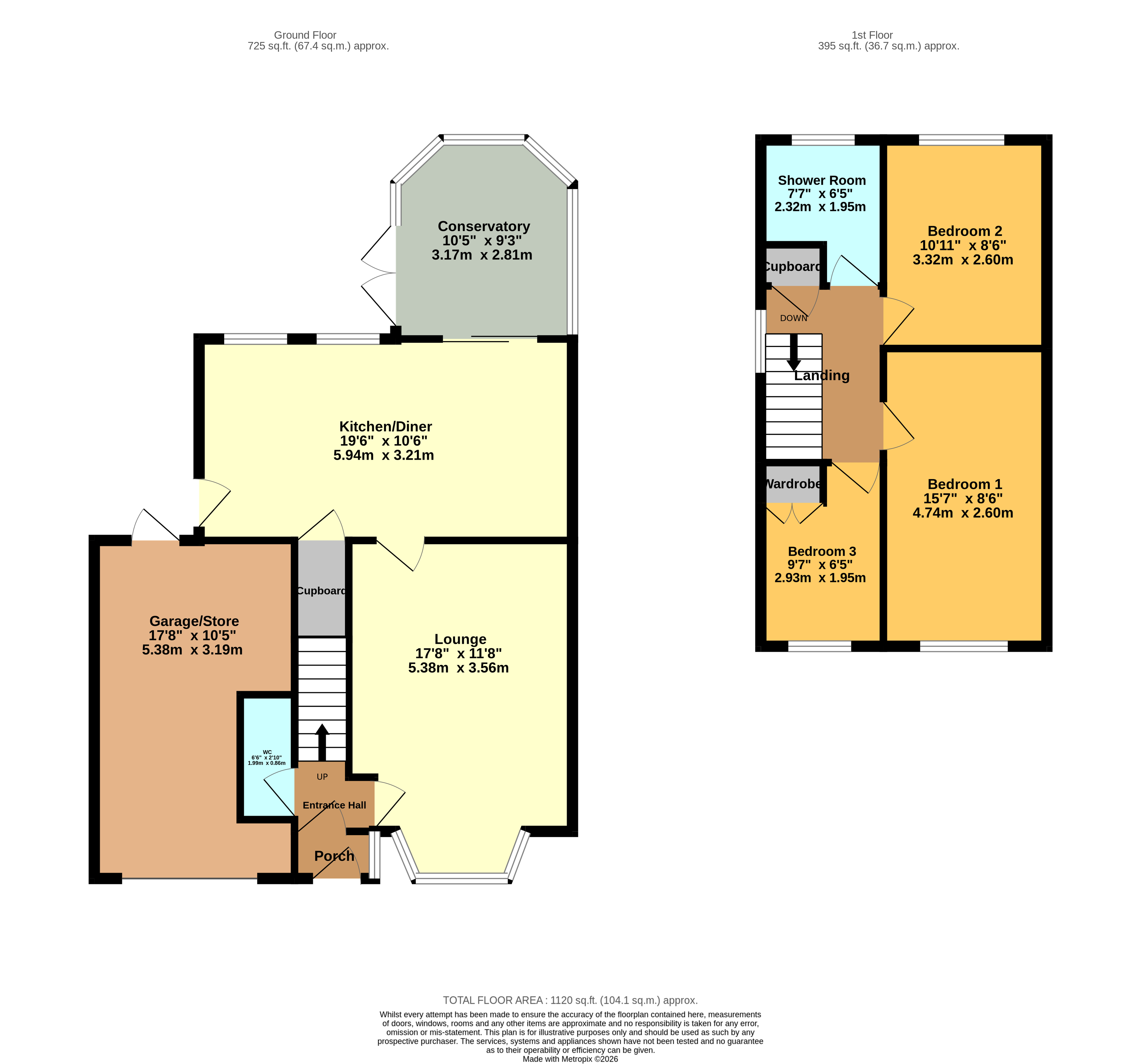 14, Wychall Drive, Wolverhampton floorplan