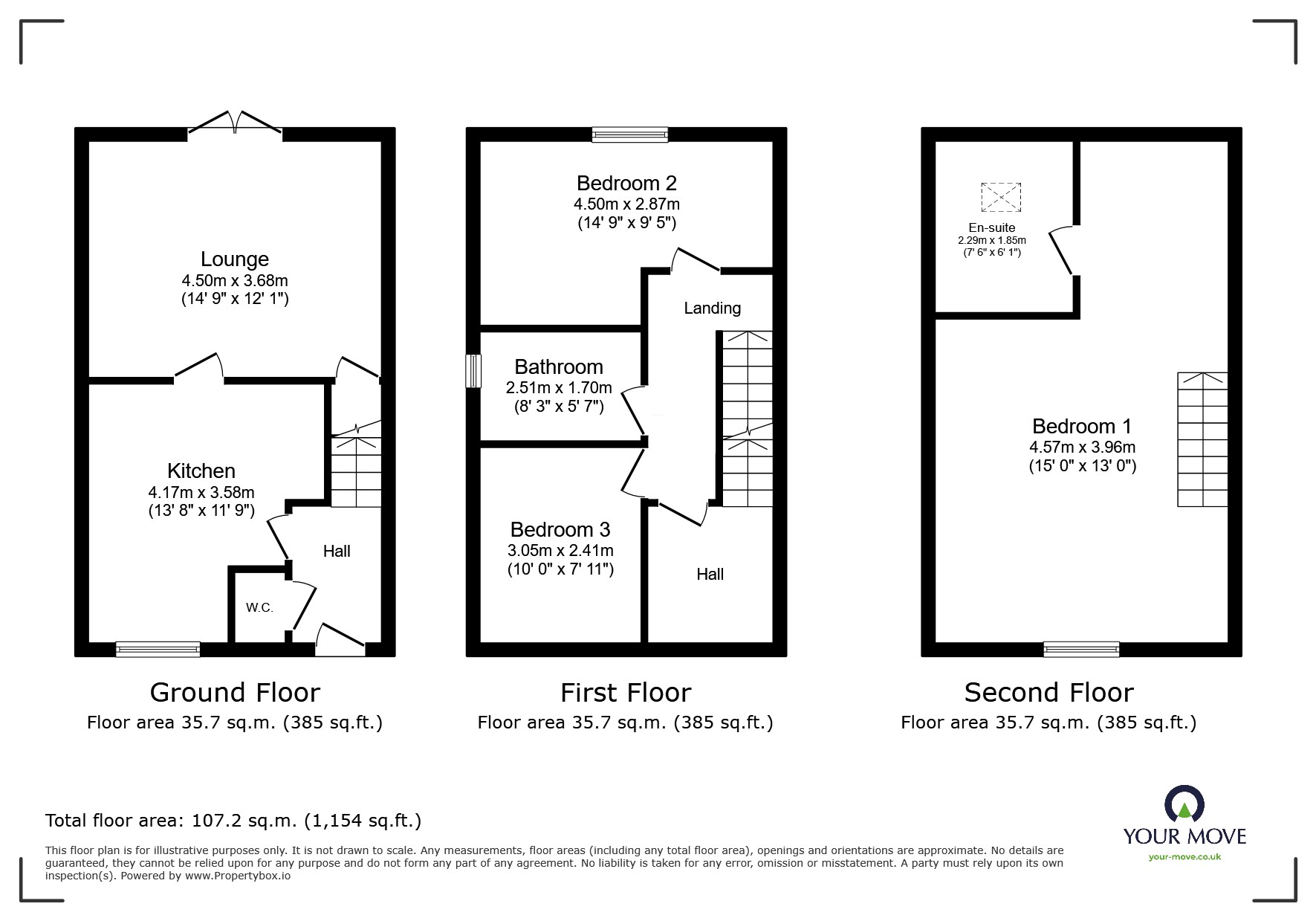 124, Fegg Hayes Road, Fegg Hayes, Staffordshire floorplan