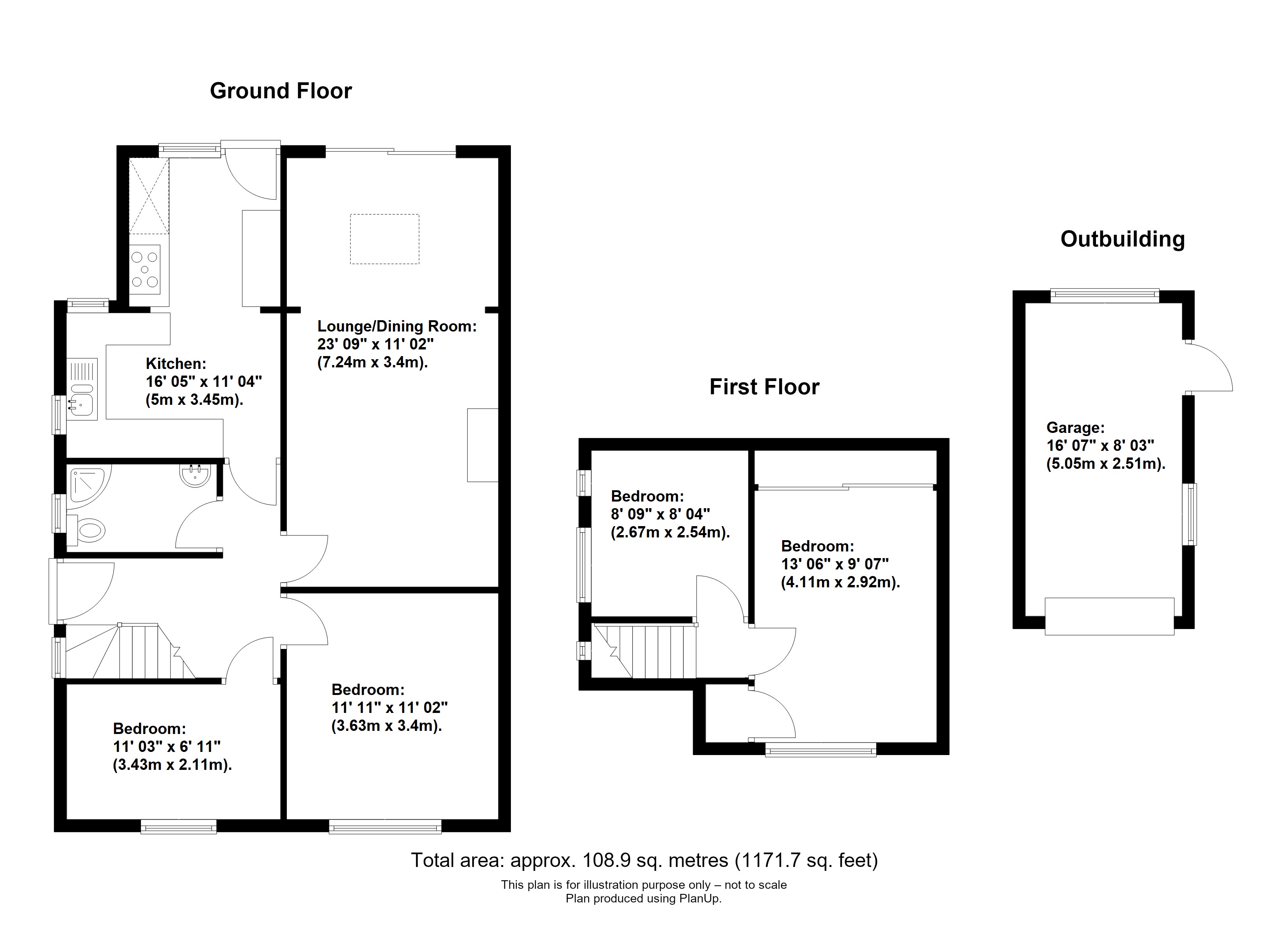 St. Leonards Rise, Orpington floorplan