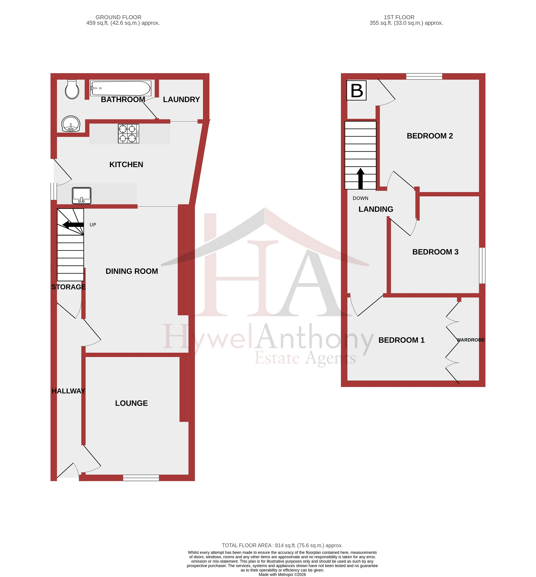 7A, Heol-y-sarn, Pontyclun floorplan