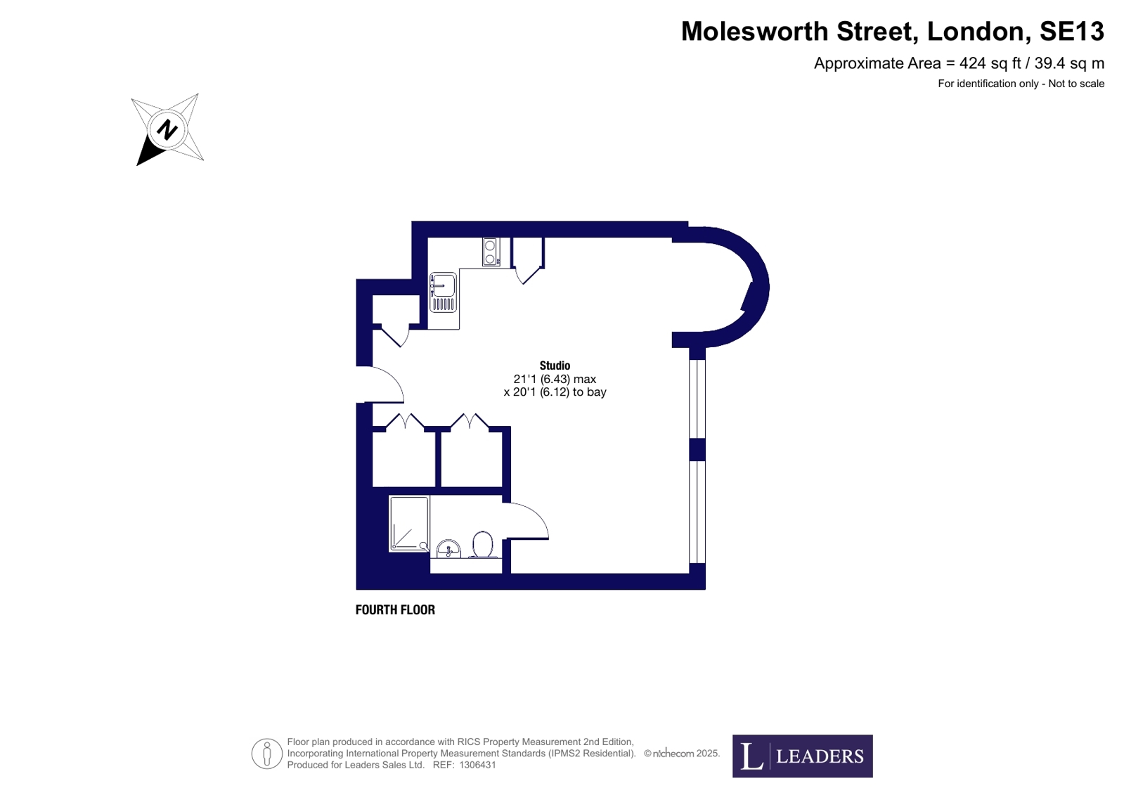 Flat 104, Riverdale House, 68, Molesworth Street, London floorplan
