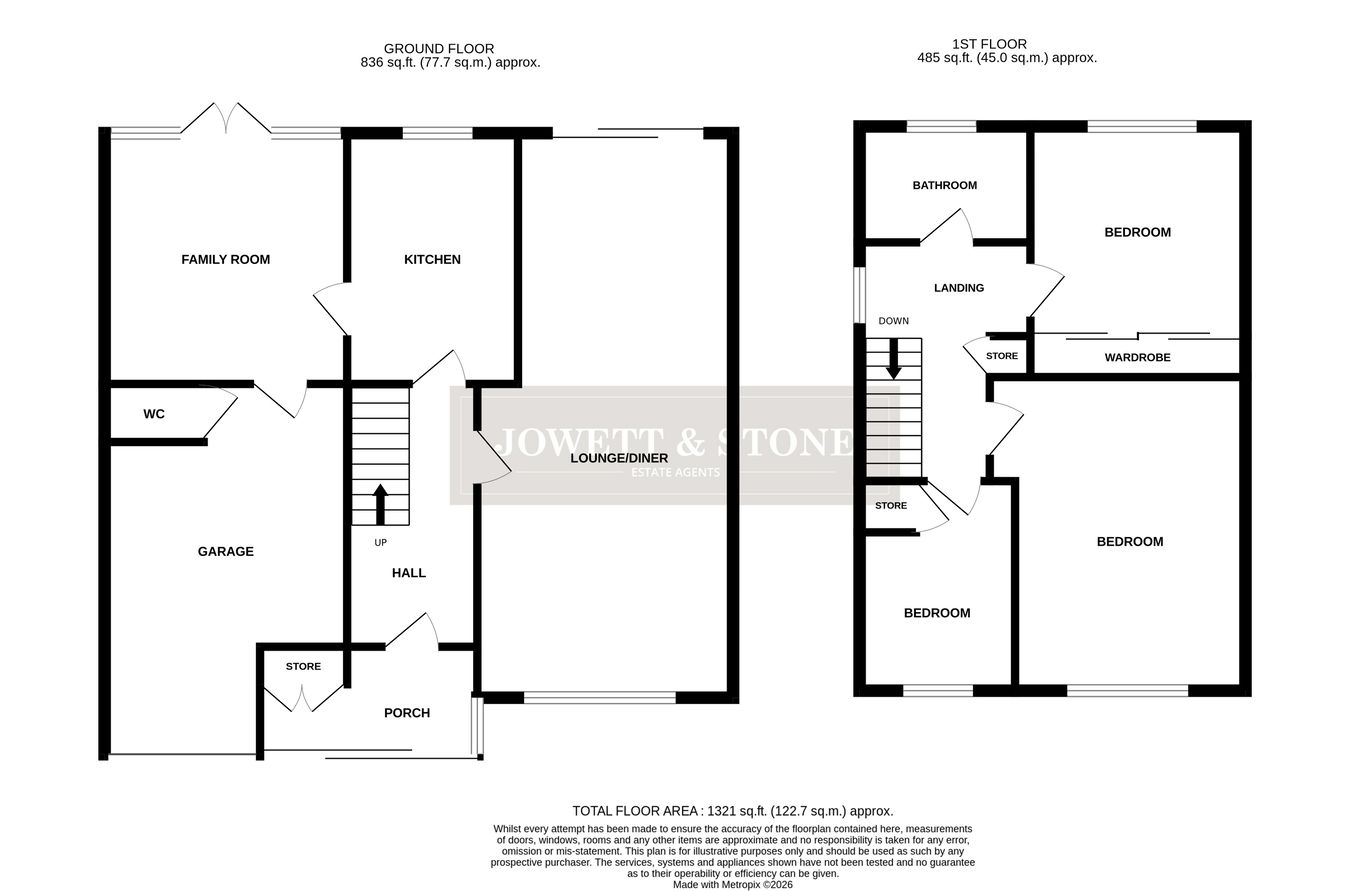 24, Beechings Close, Leicester floorplan