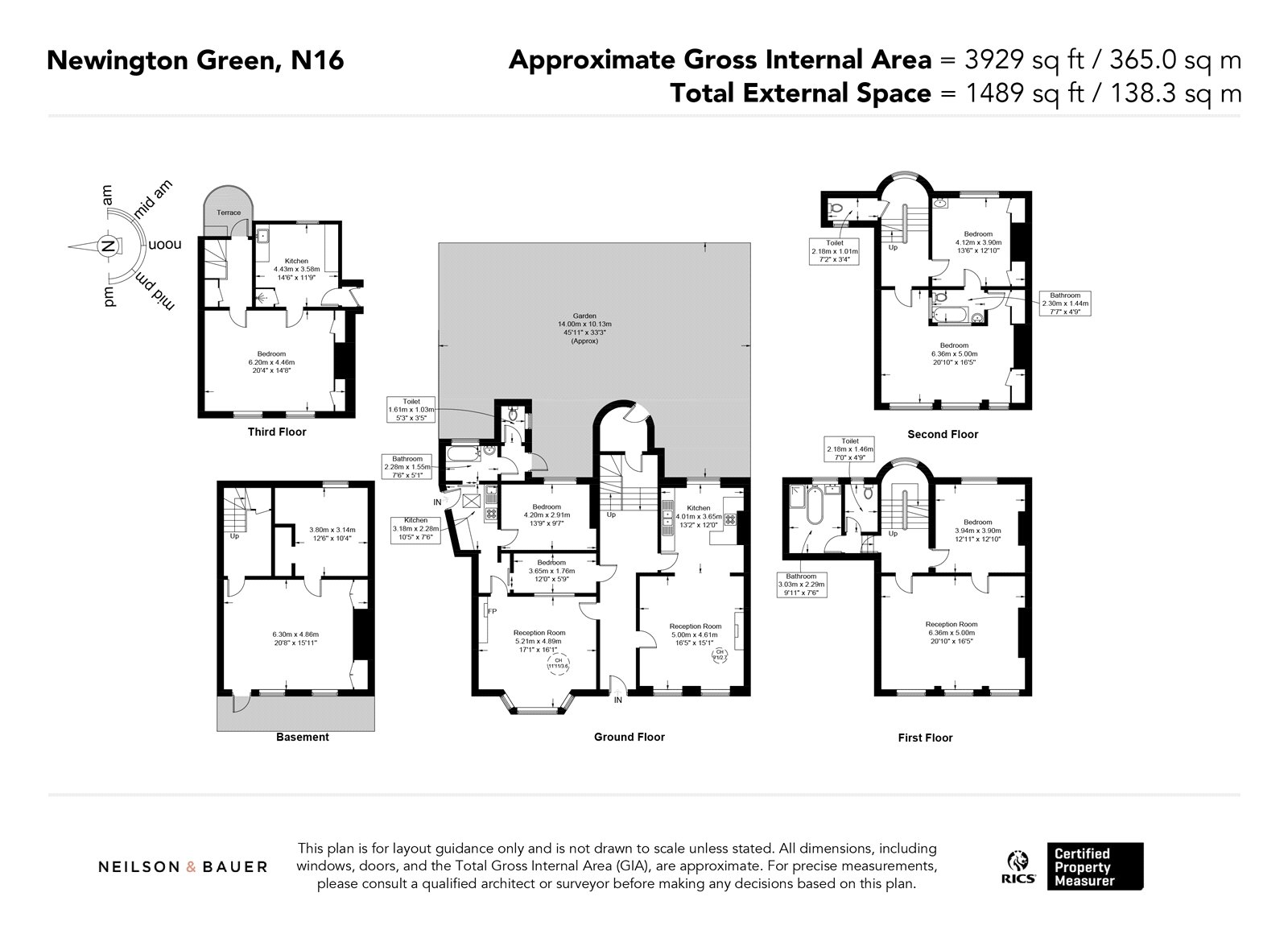32, Newington Green, London floorplan