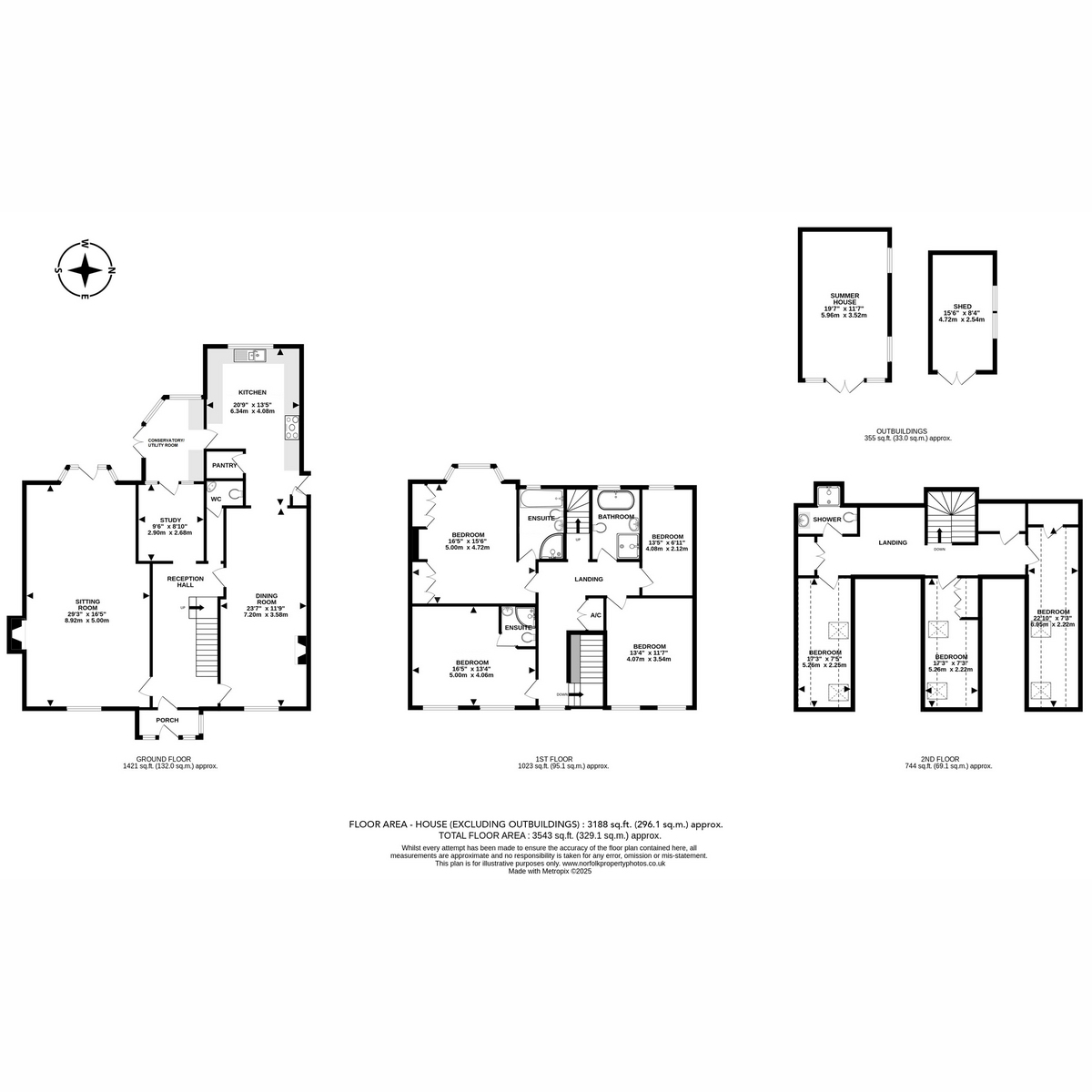 21, Kirkley Park Road, Lowestoft floorplan