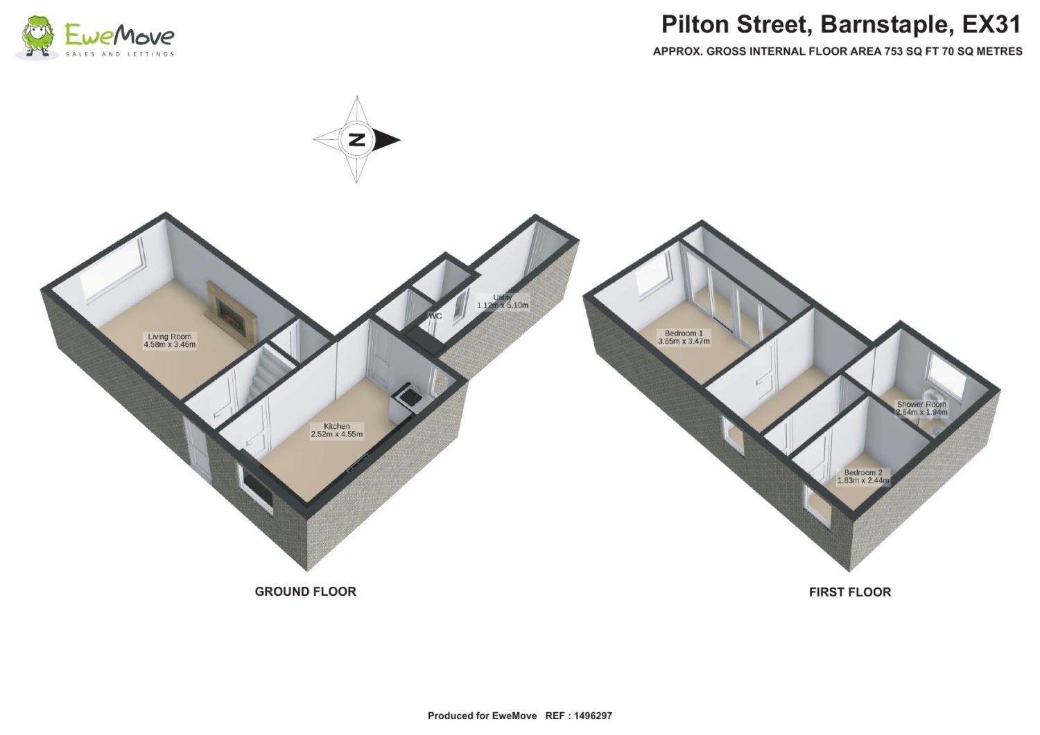 3, Pilton Street, Barnstaple floorplan