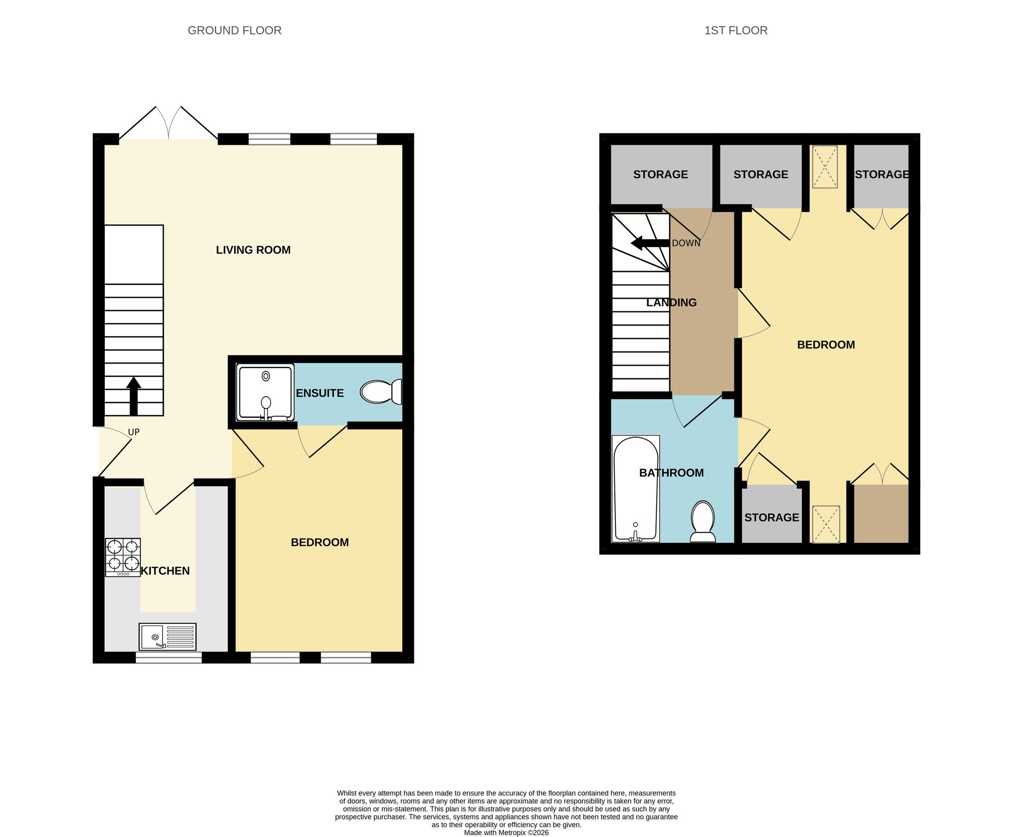 15 The Woodlands, Telford floorplan