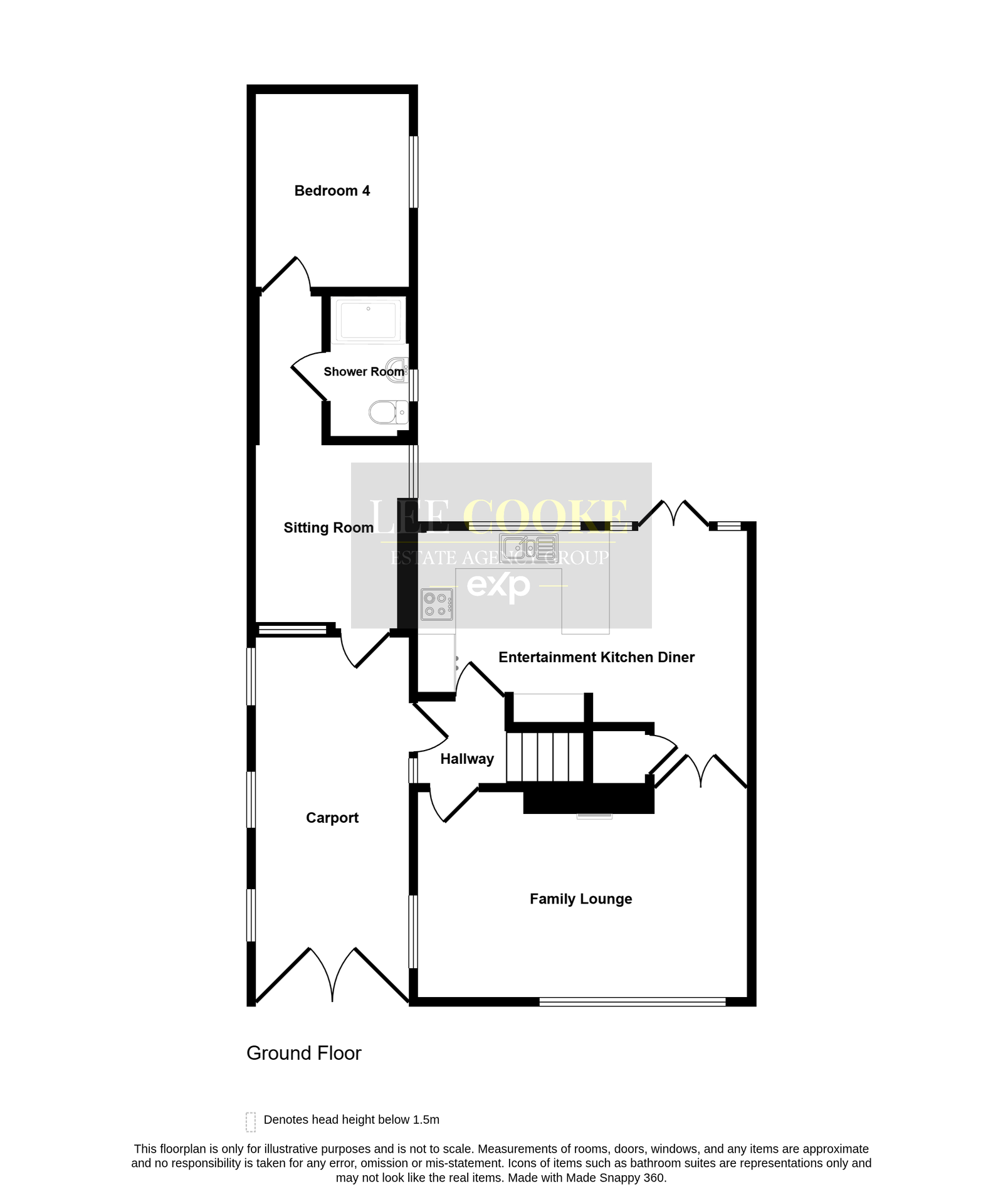 13, Linden Lane, Willenhall floorplan