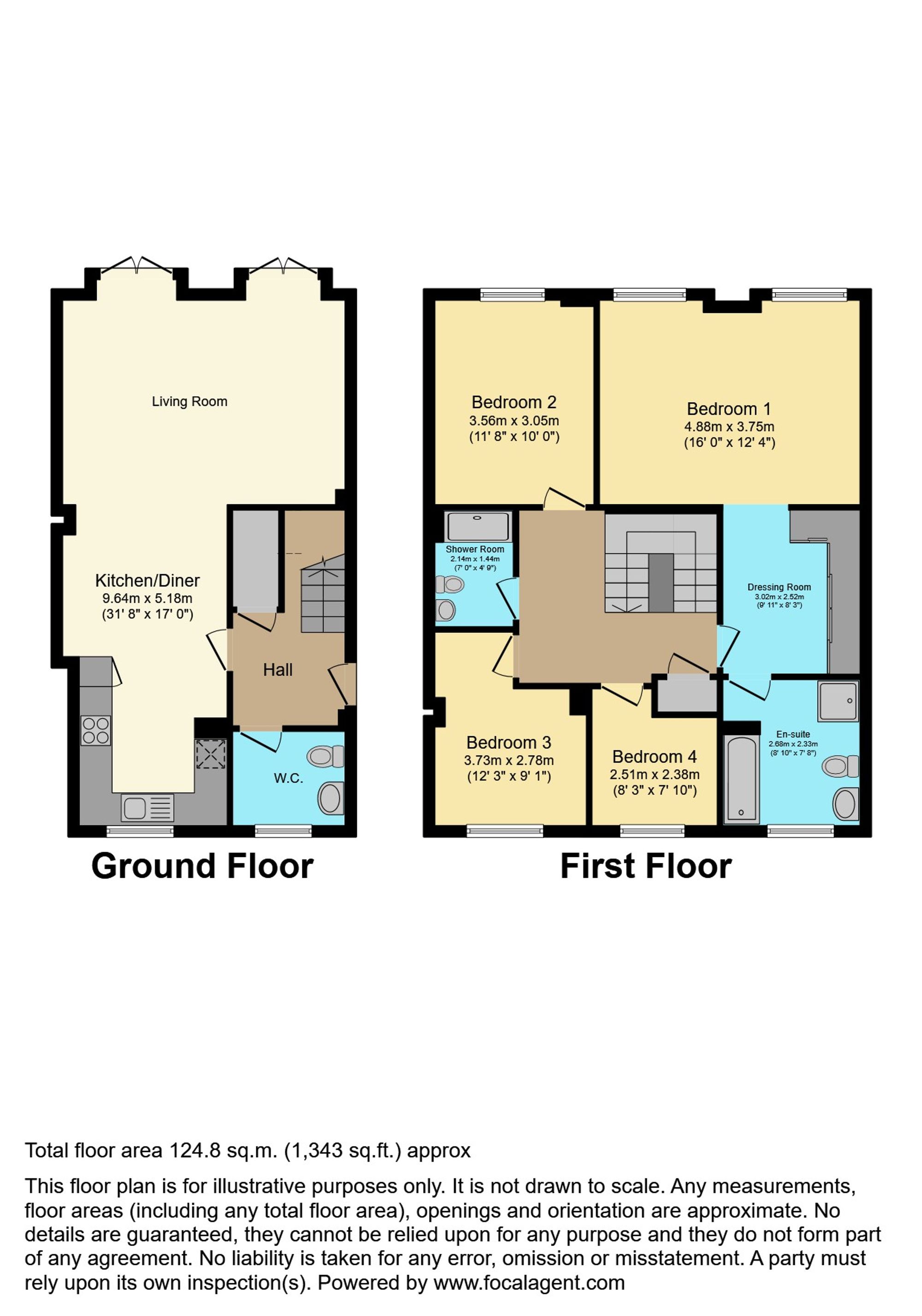Arcadian Place, London floorplan