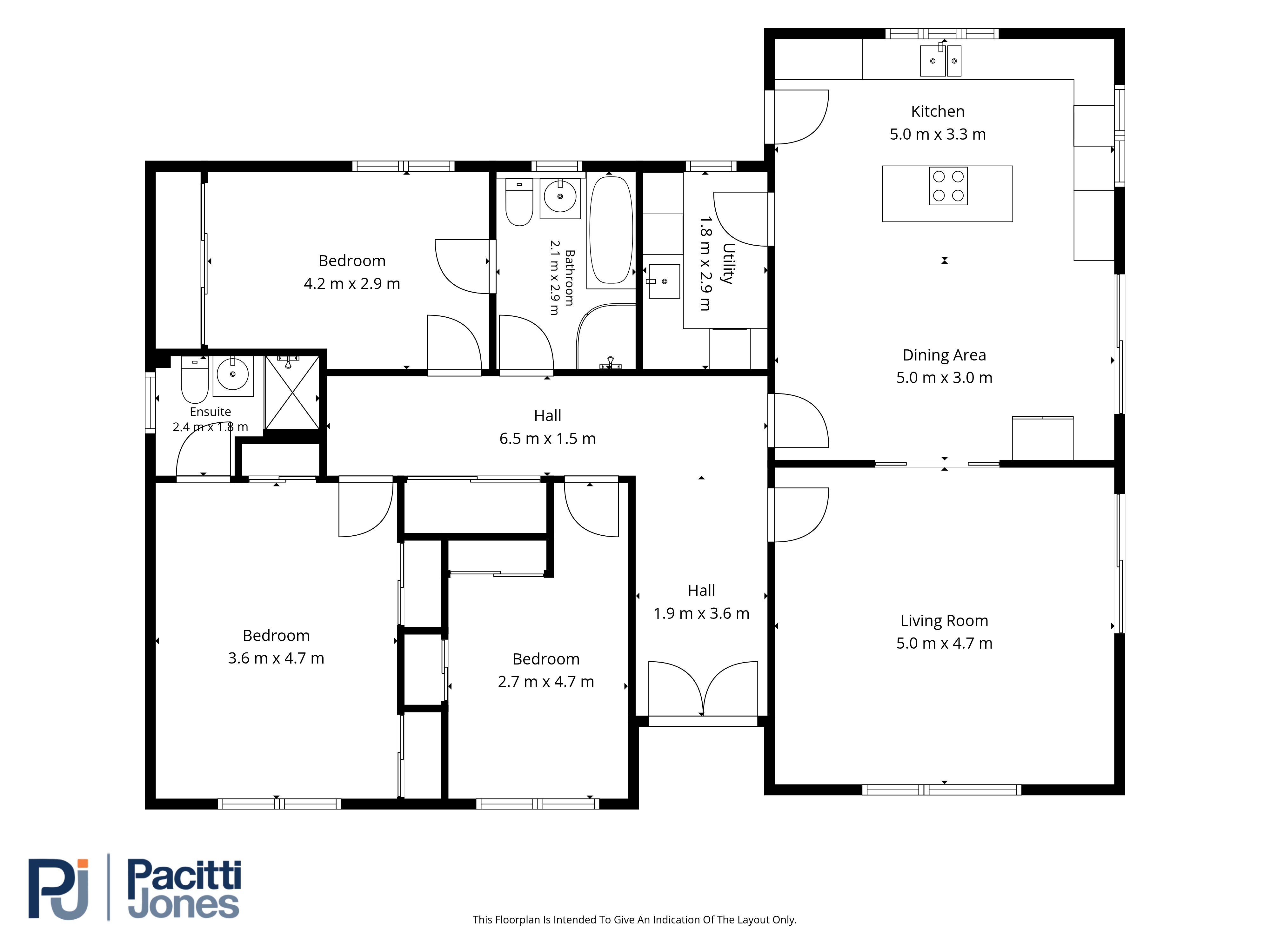 North Bank, Biggar Road, Libberton floorplan