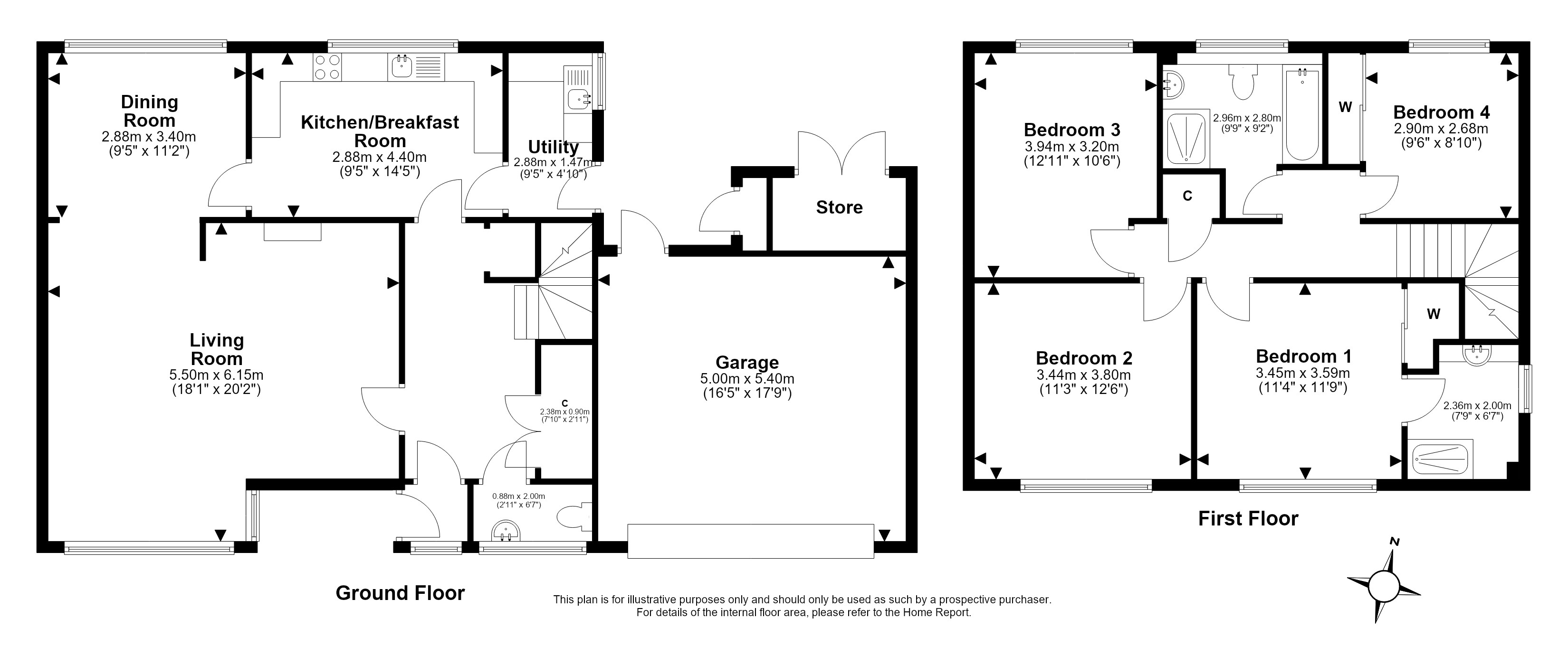 11, Newmills Grove, Balerno, Edinburgh floorplan