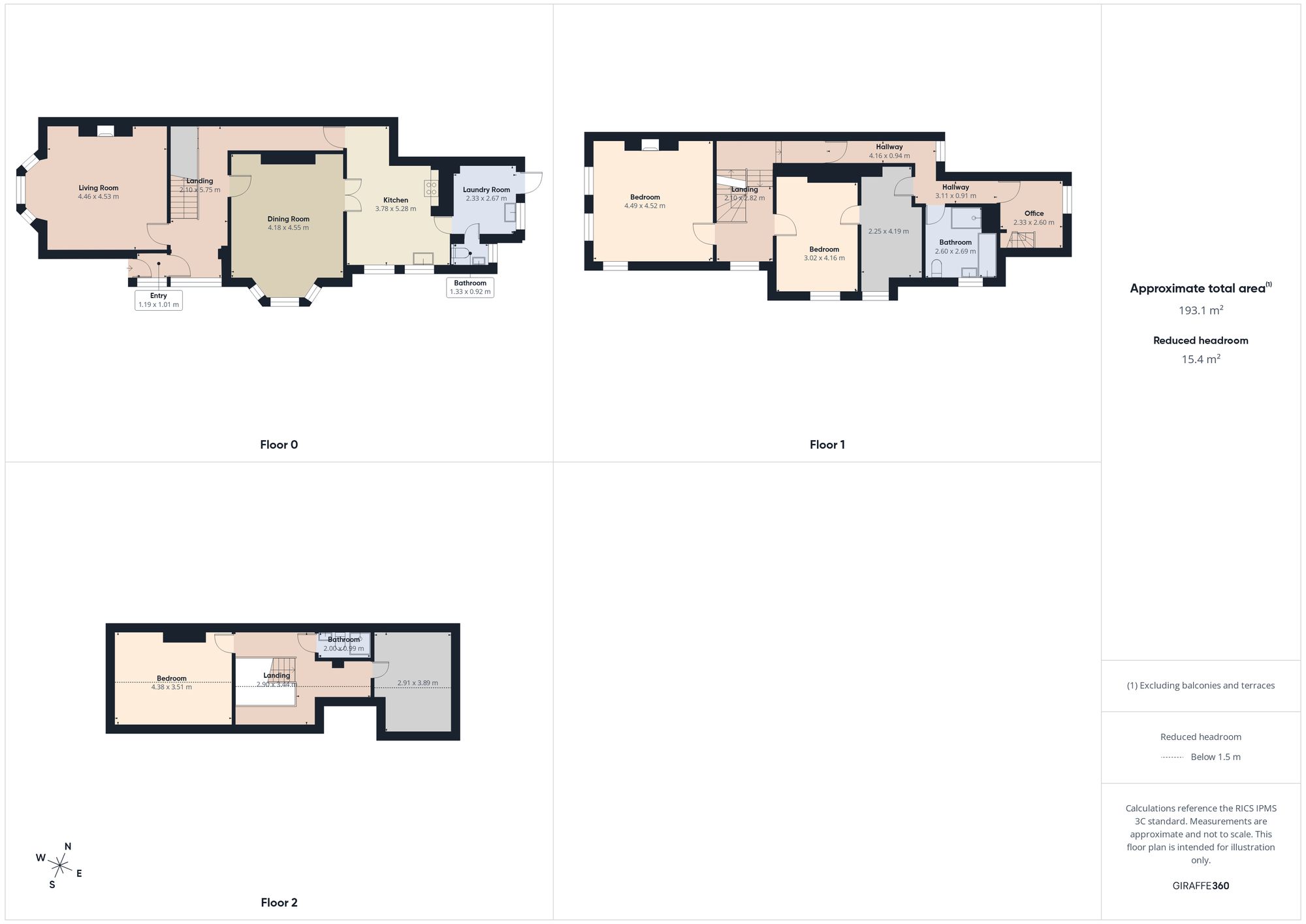 107 Sunderland Road, South Shields floorplan