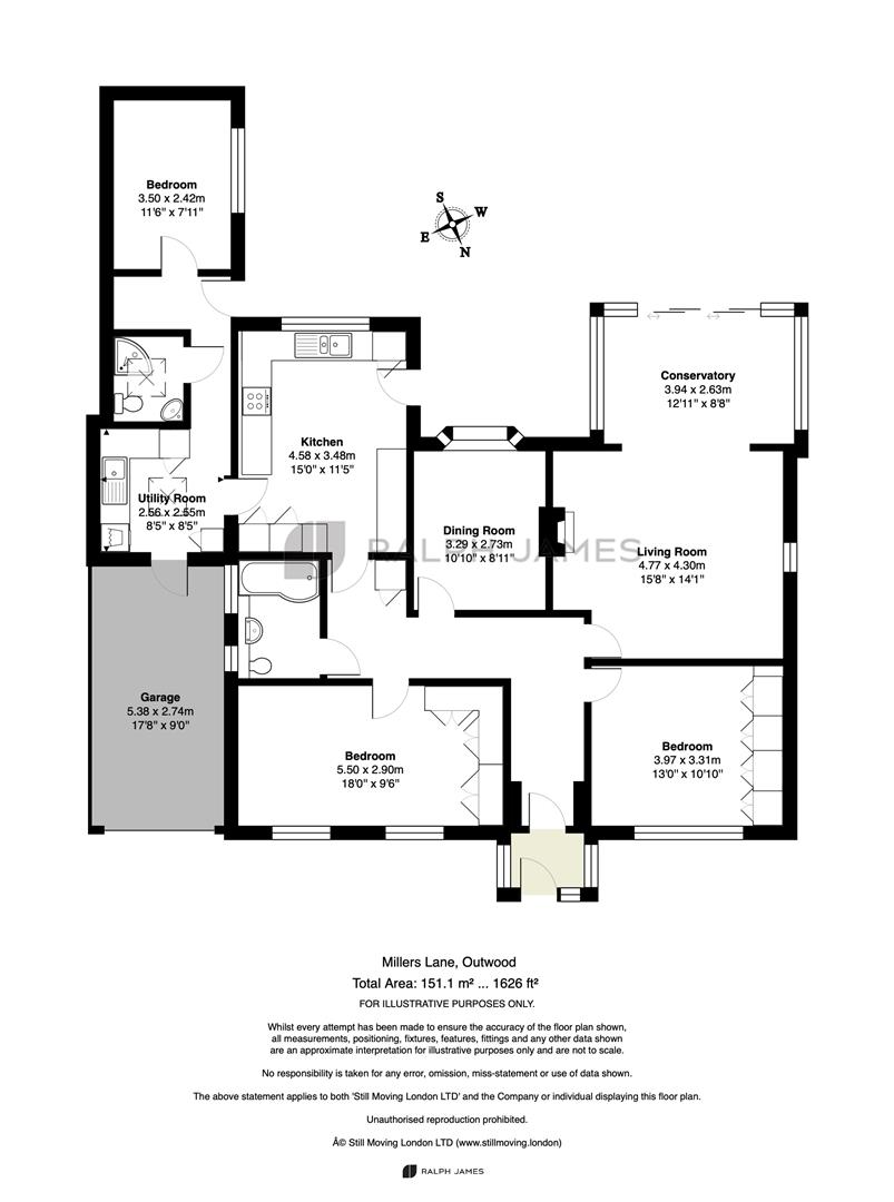 Dane Lodge, Millers Lane, Redhill floorplan