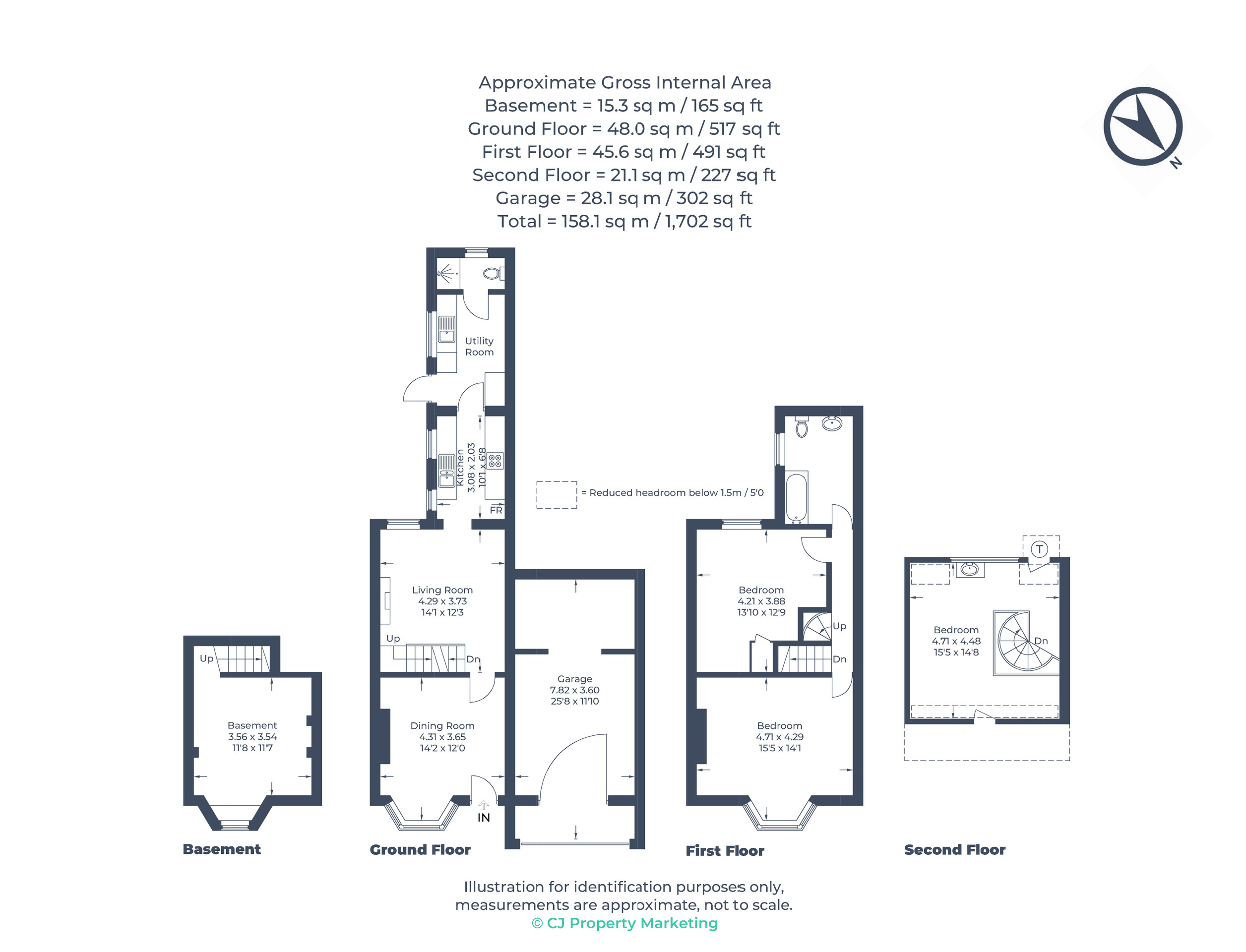 2 clarence road, BERKHAMSTED floorplan