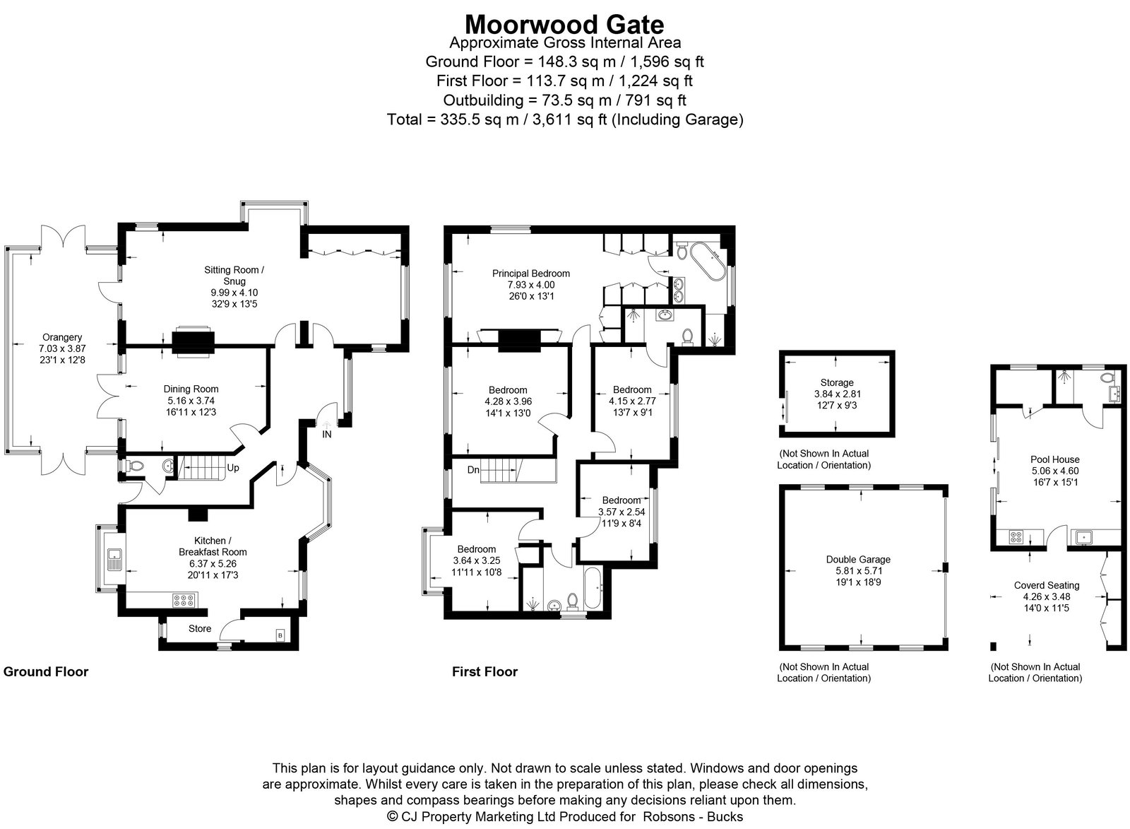 Morwood Gate, Berry Lane, Rickmansworth floorplan