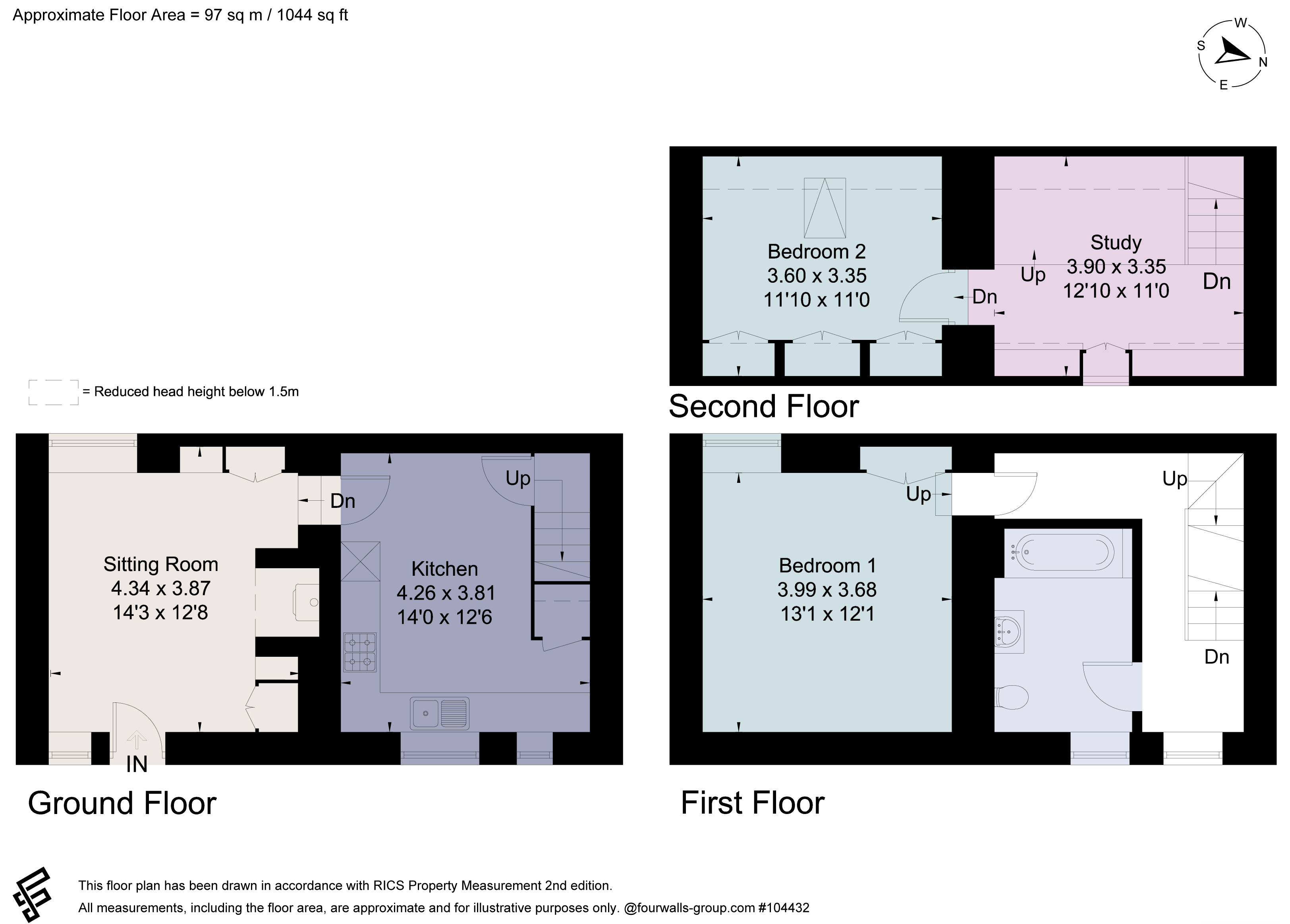 1, Broad Entry, Chipping Campden floorplan