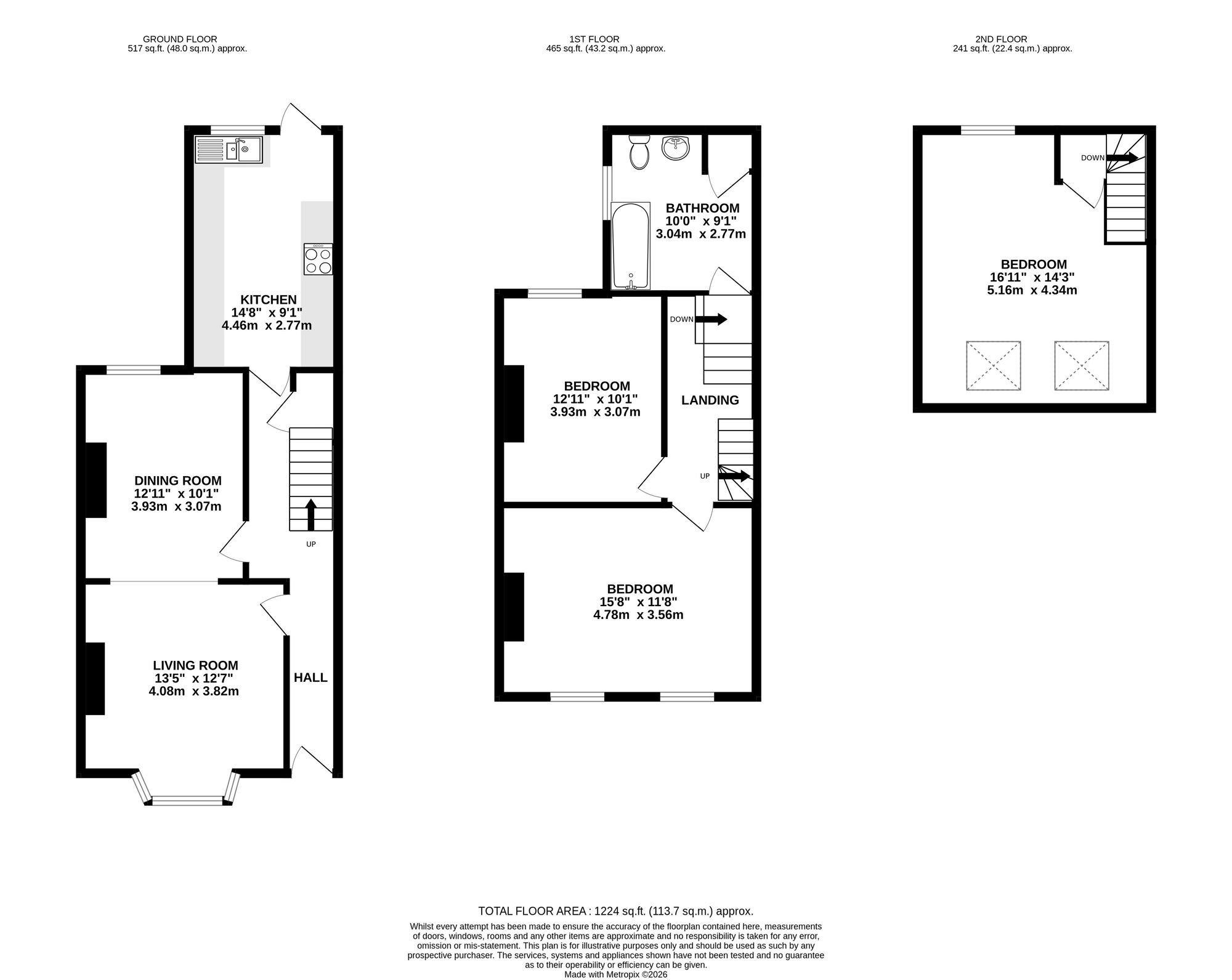 29 Walsall Street, Newport floorplan