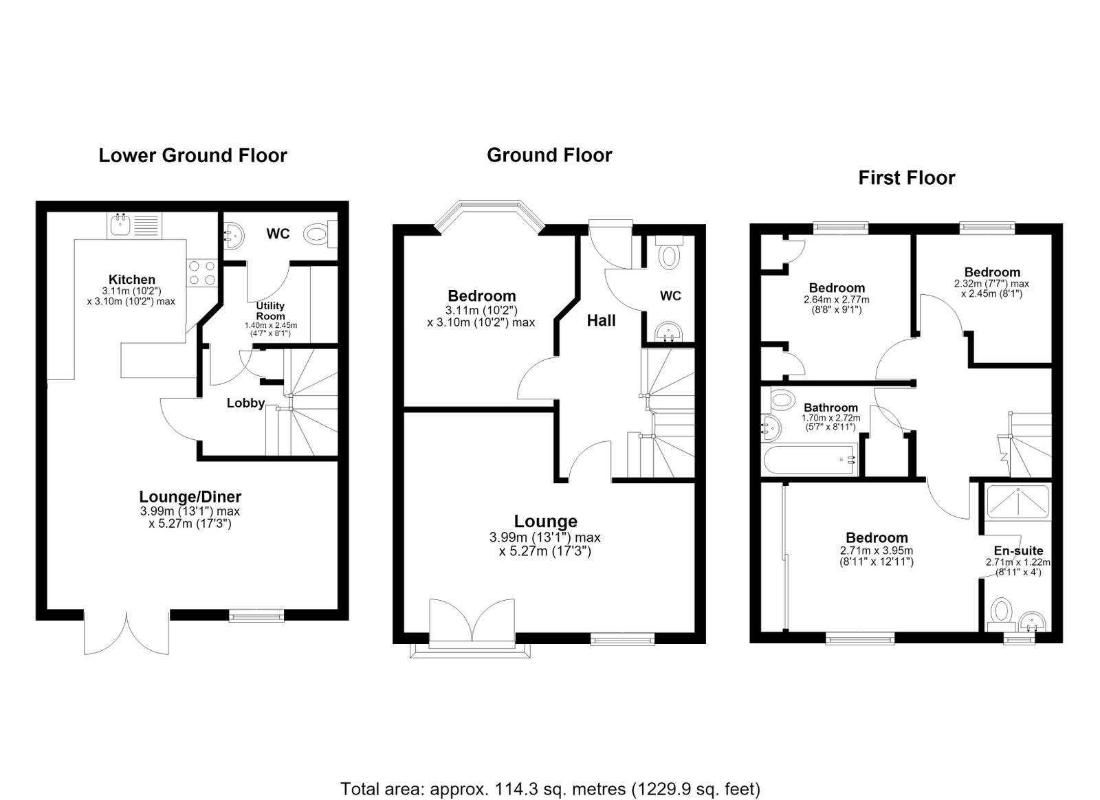 15, King Street, Rochester floorplan