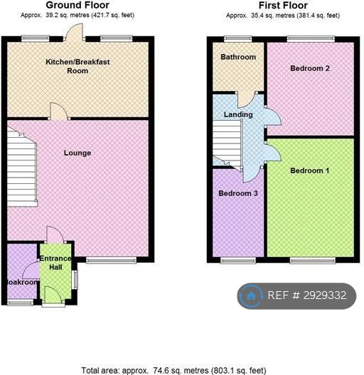 Arthurs Gardens, Hedge End, Southampton floorplan
