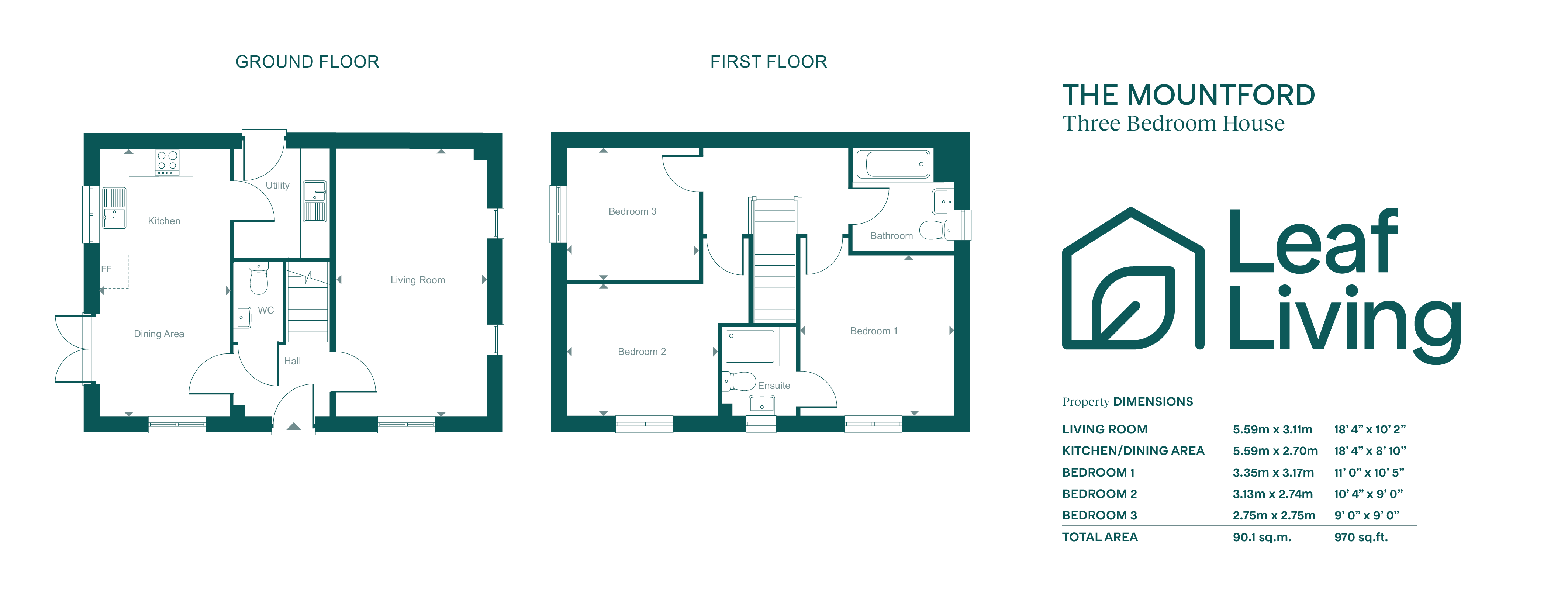 15 narwhal cresent - Mountford RL, Leaf Living at Peters Village, Wouldham, Kent, ME1, Rochester floorplan