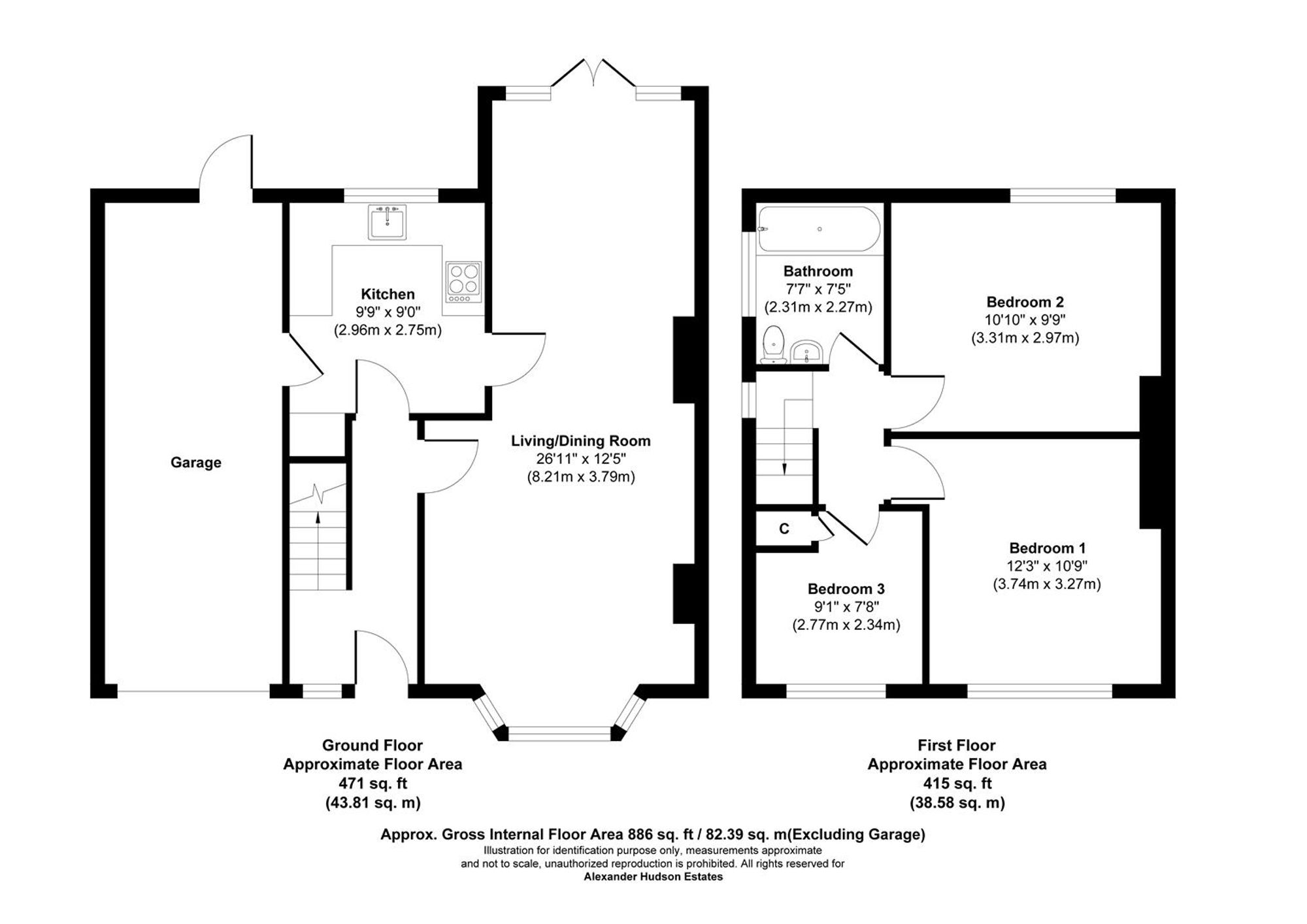 27 Hotspur Road, Wallsend floorplan