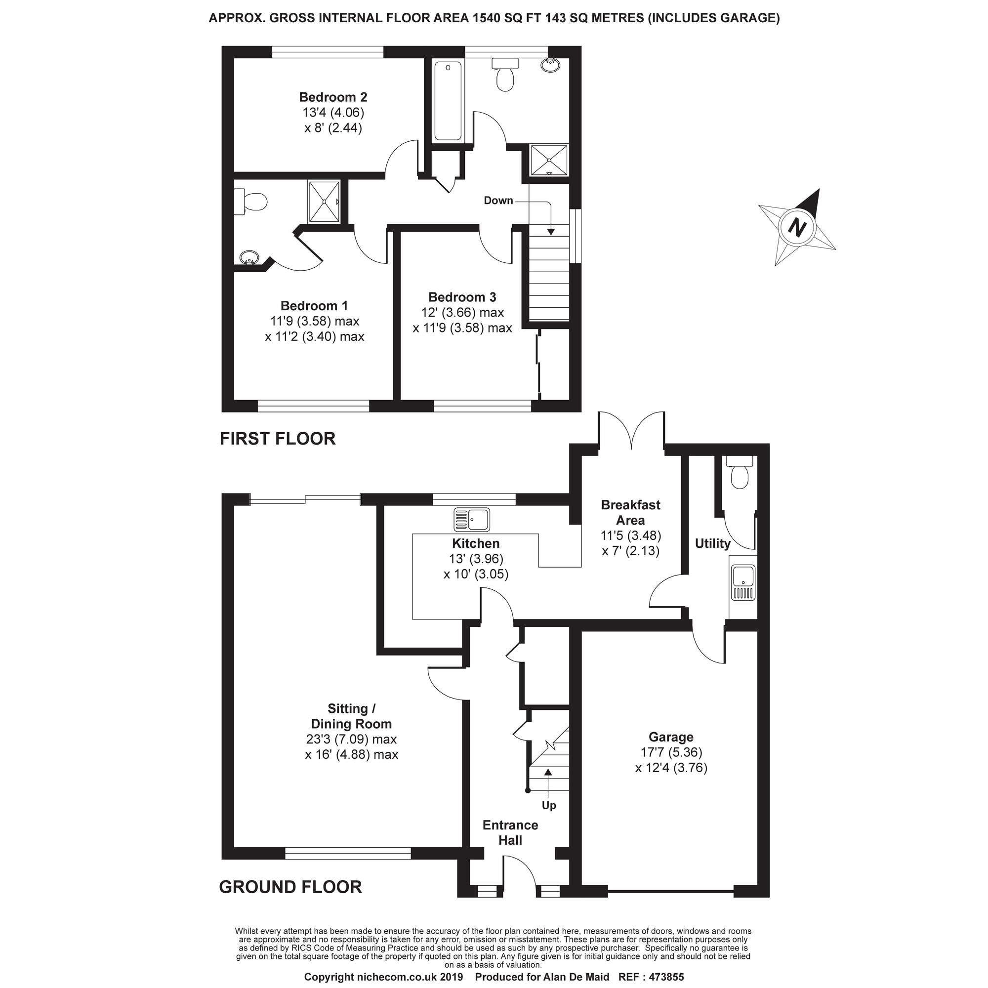 18, Orpington floorplan