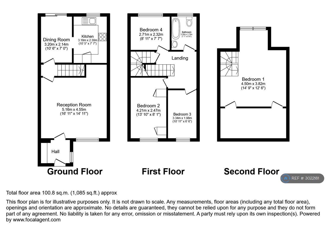Bellamy Close, Watford floorplan