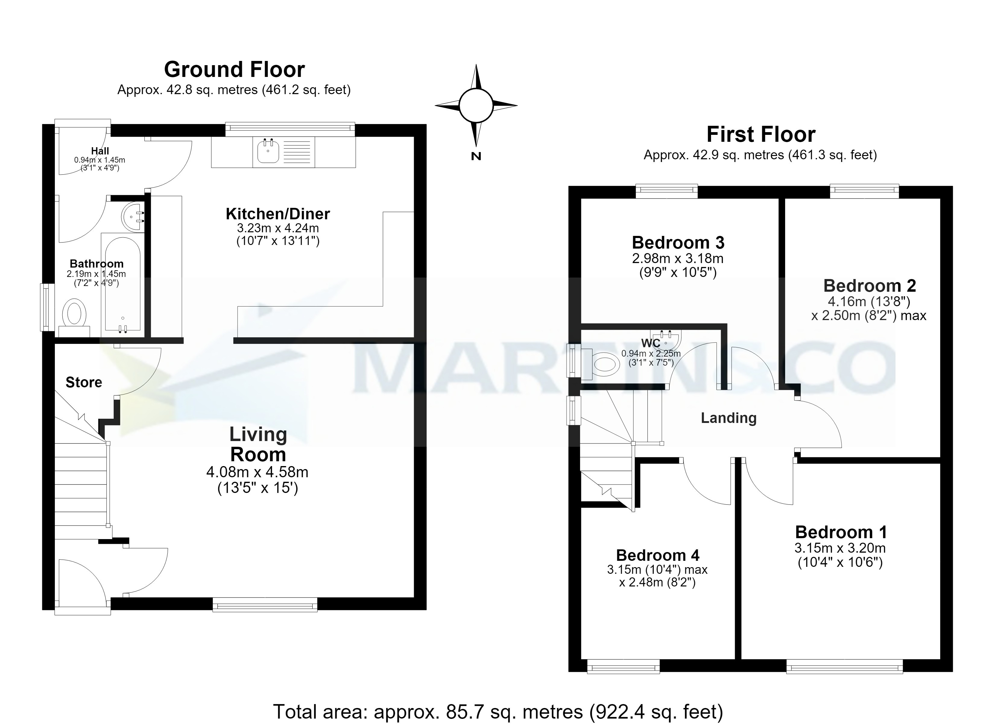 53, Radford Street, Worksop floorplan