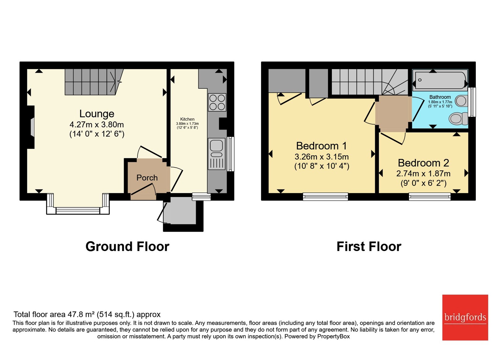 23, Cresswell Avenue, Staffordshire floorplan