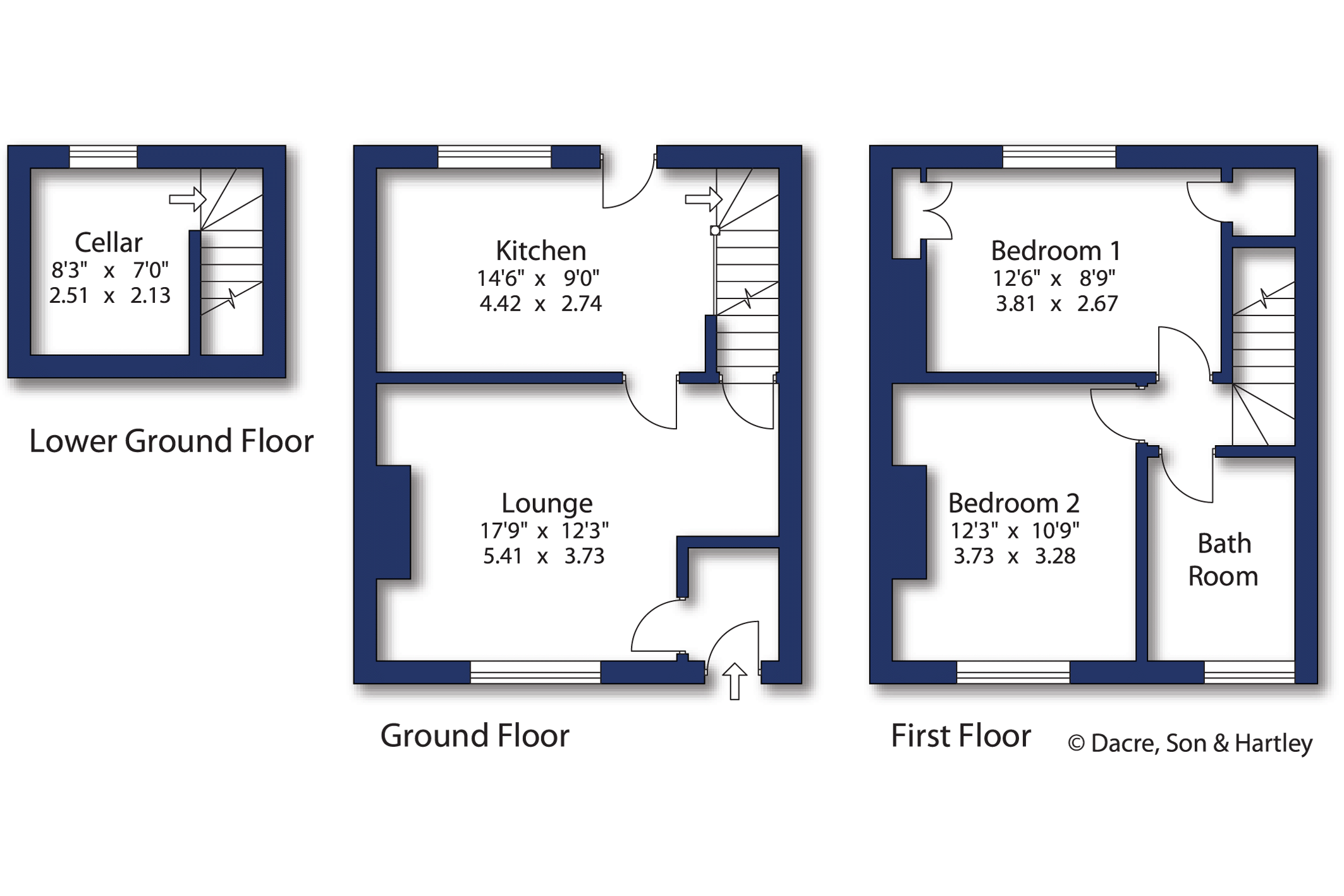 15, George Street, West Yorkshire floorplan