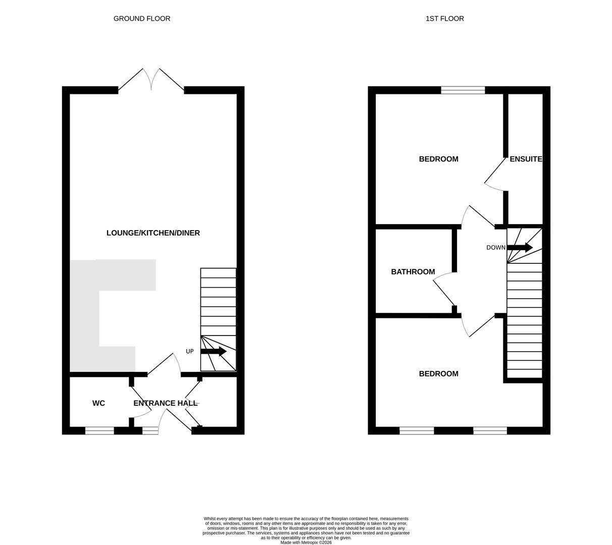 67, Overstrand Way, Norwich floorplan