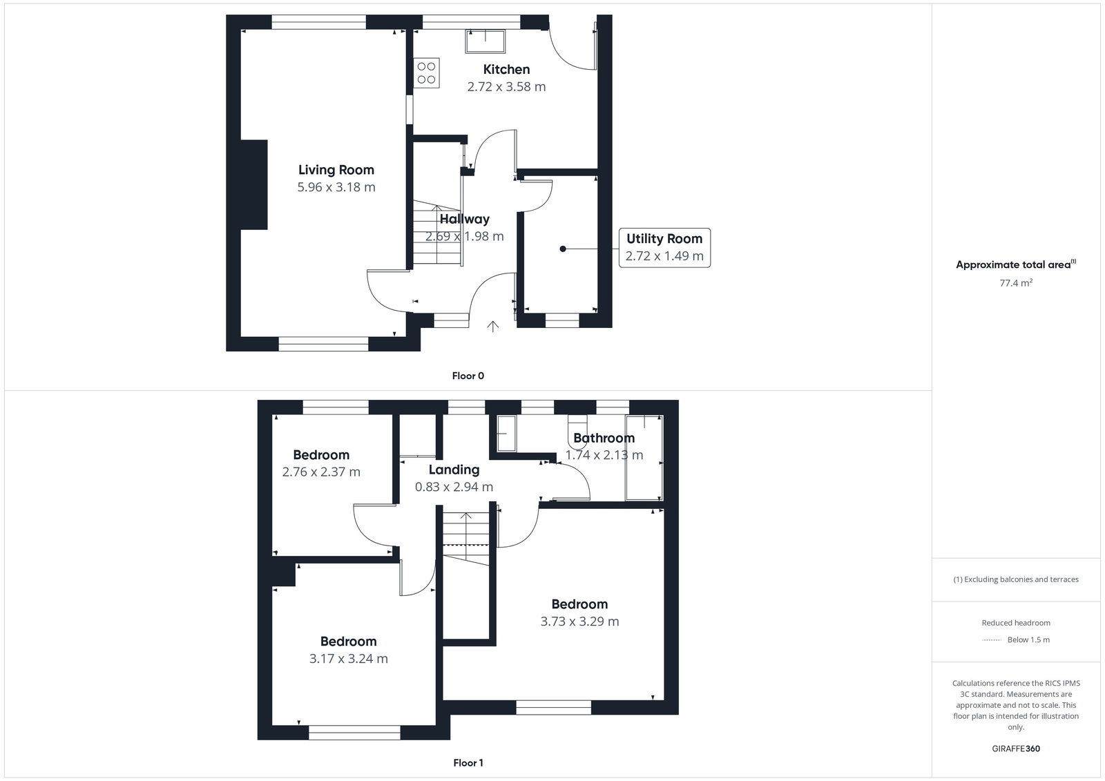 19, High Beech Road, Lydney floorplan