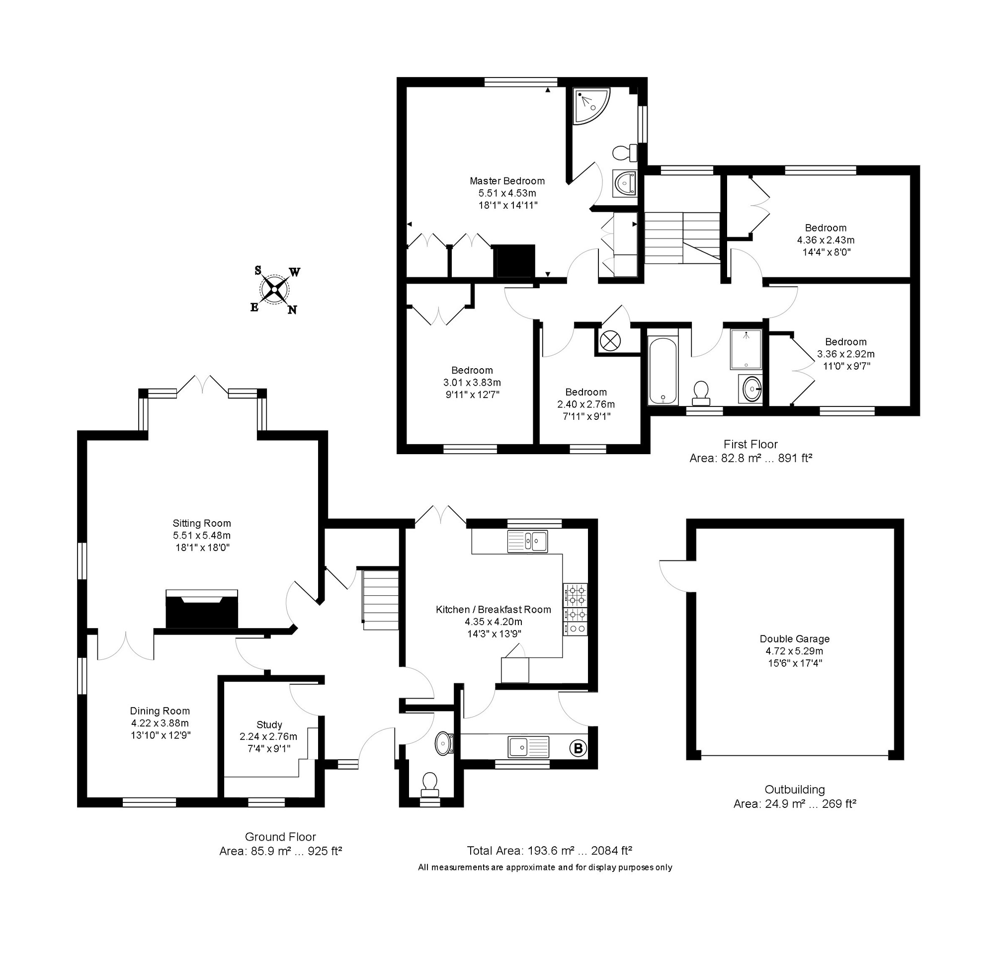 Orchard House, Beech Hill floorplan