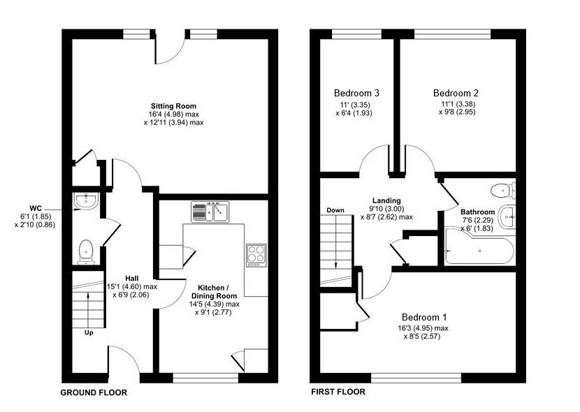 29, Porters Field, Braintree floorplan