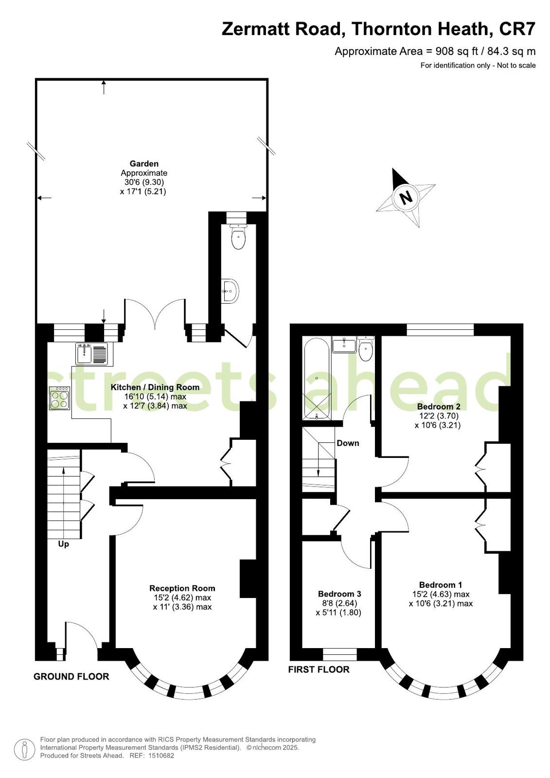 49, Zermatt Road, Thornton Heath floorplan