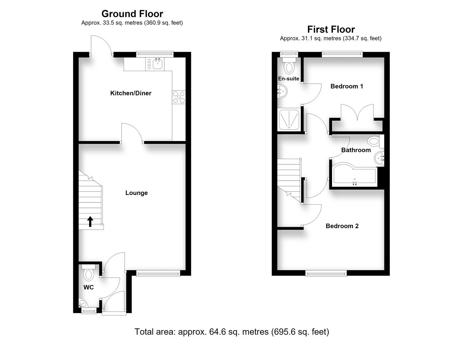 35, Cotswold Drive, Stevenage floorplan