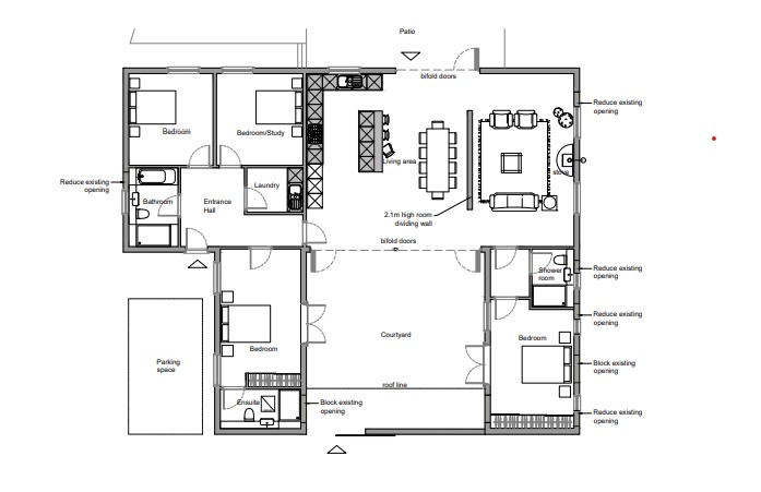 Chad Brook Barn, Old Rectory Lane, Bury St. Edmunds floorplan