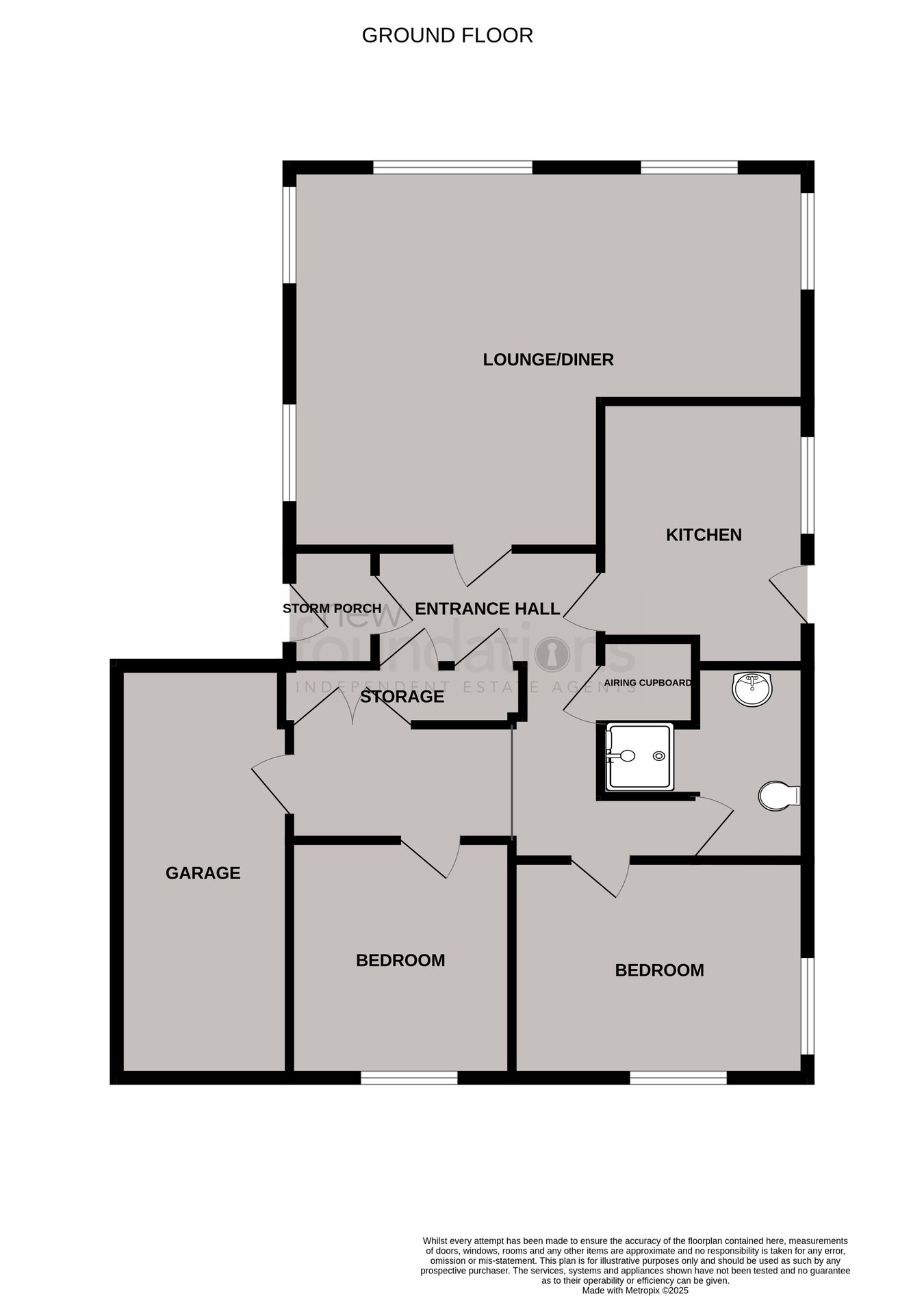 11, Deans Close, Bexhill-on-Sea floorplan