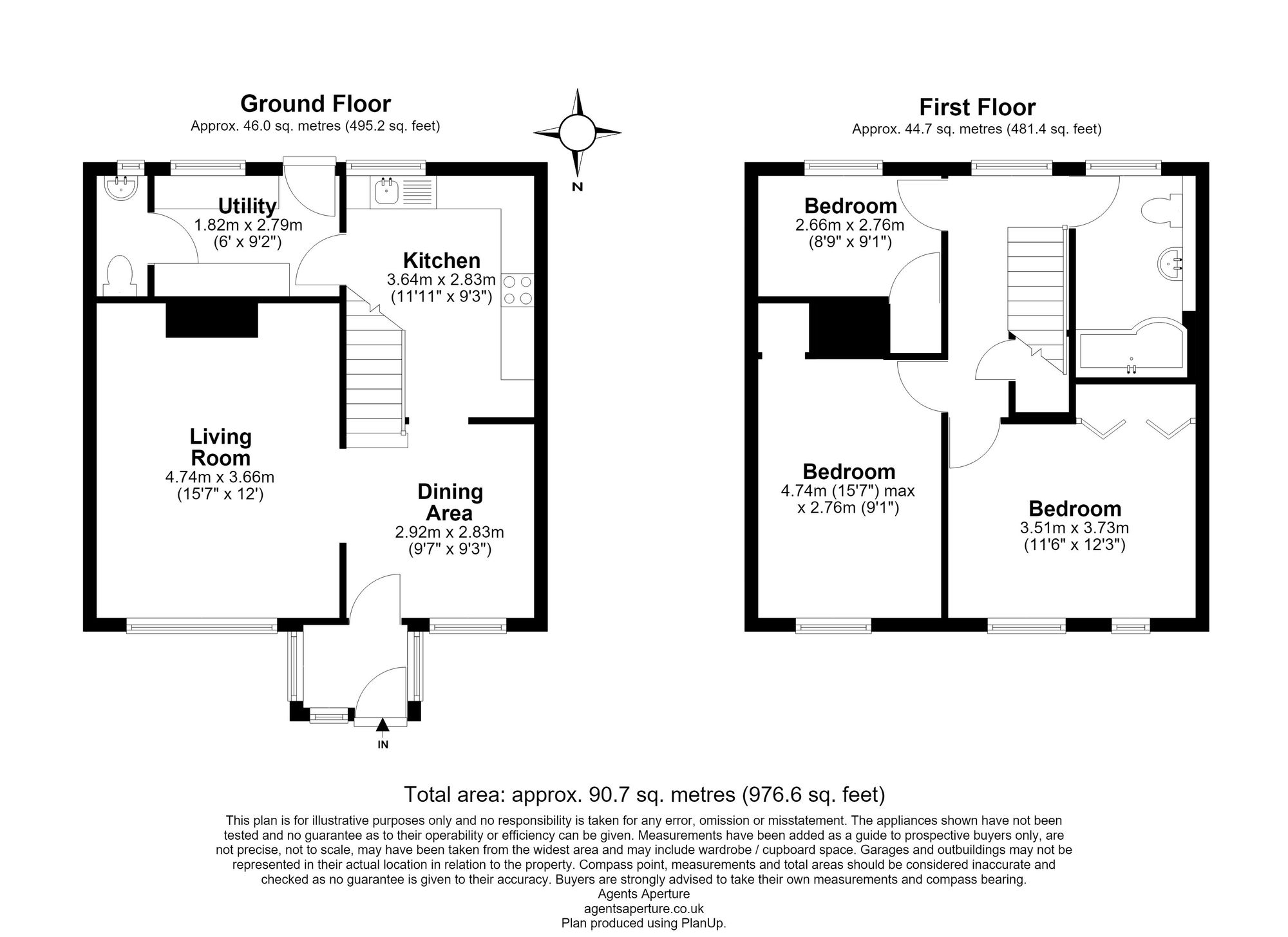50 Tainter Road, Tonbridge floorplan