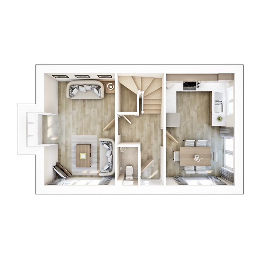 Plot 144, Off Welwyn Road, Ingleby Barwick, Thornaby floorplan
