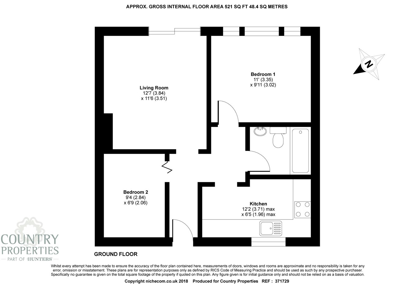 2 Bedrooms Flat for sale in Queen Street, Hitchin SG4