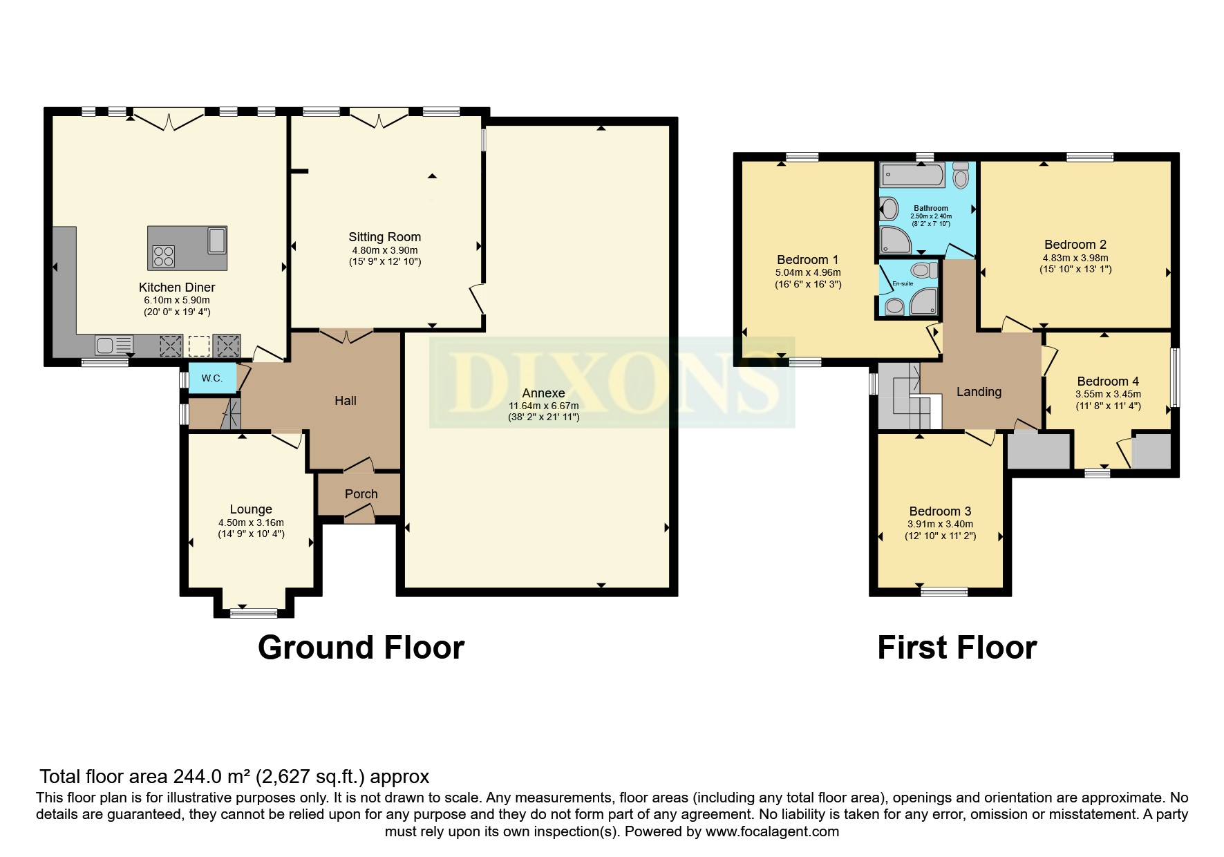 77, Oakfield Road, Birmingham floorplan