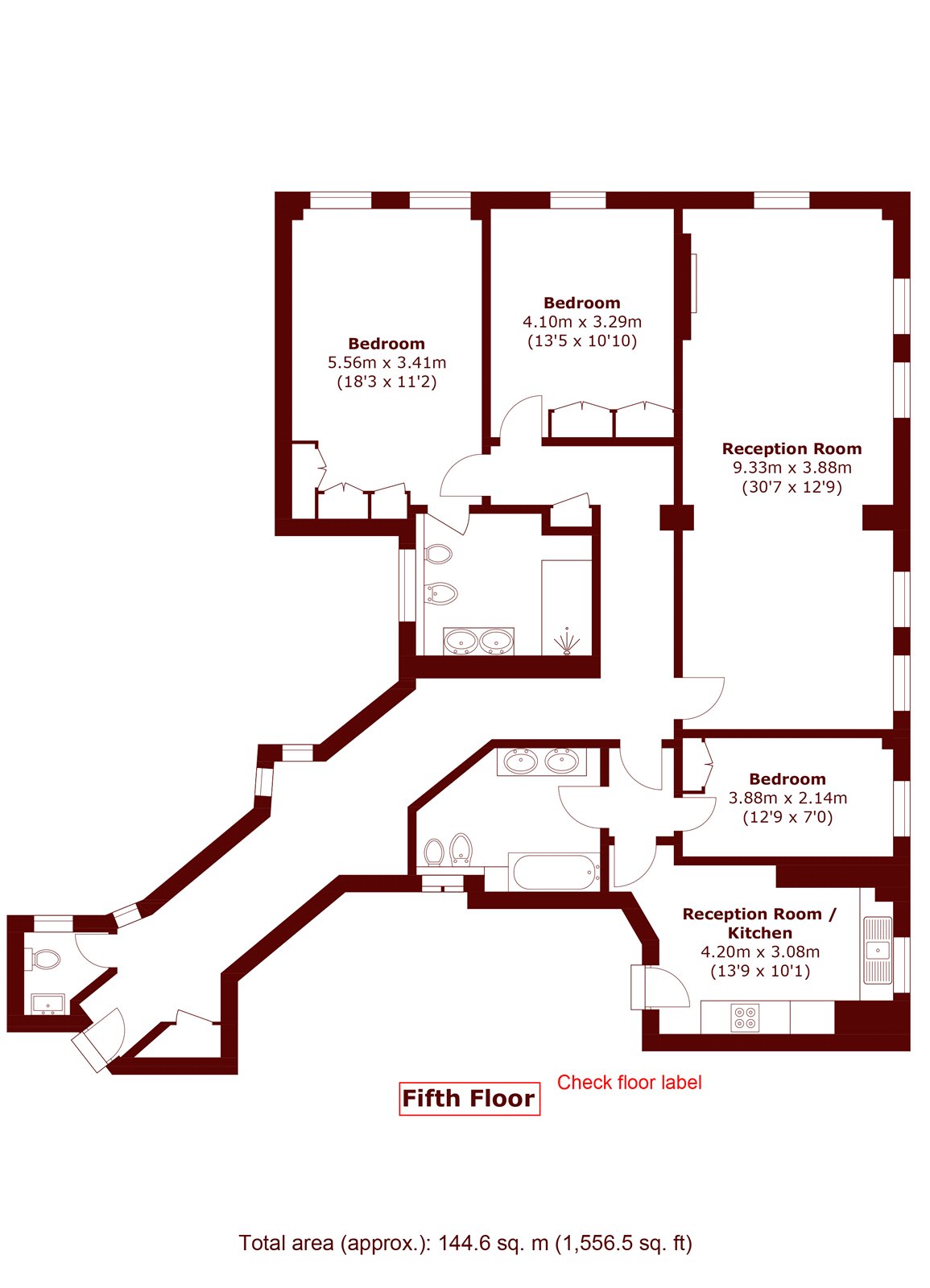 Bryanston Court, London floorplan