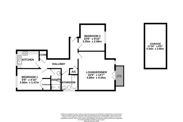 Flat 12, Trinity Gate, 7, Wimborne Road, Dorset floorplan