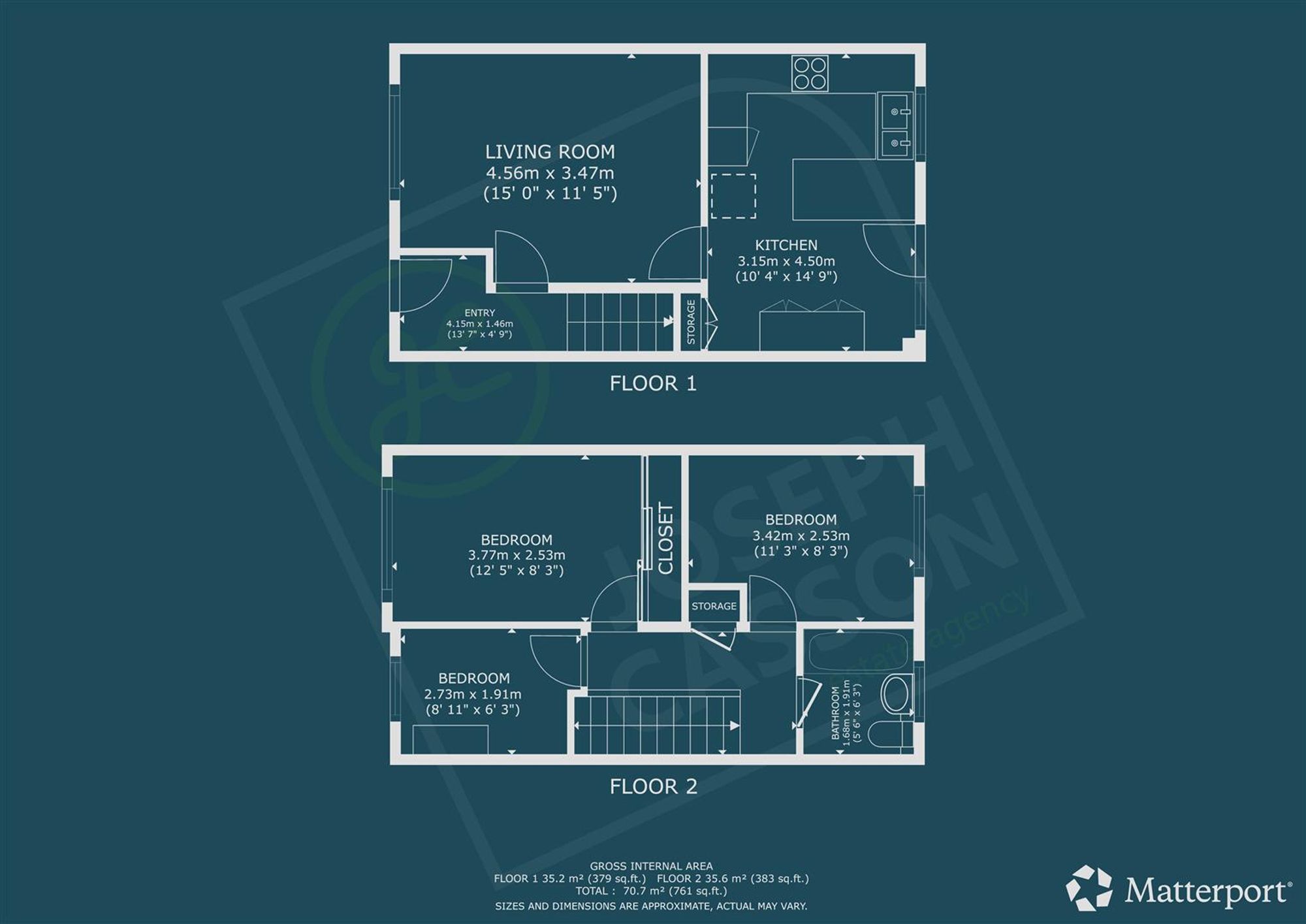 23, Grays Avenue, Bridgwater floorplan