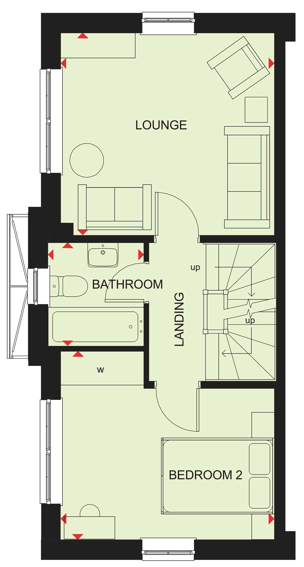 H9336321, Henry Bostock Road, Off Birmingham Road (A45), Allesley, Coventry floorplan