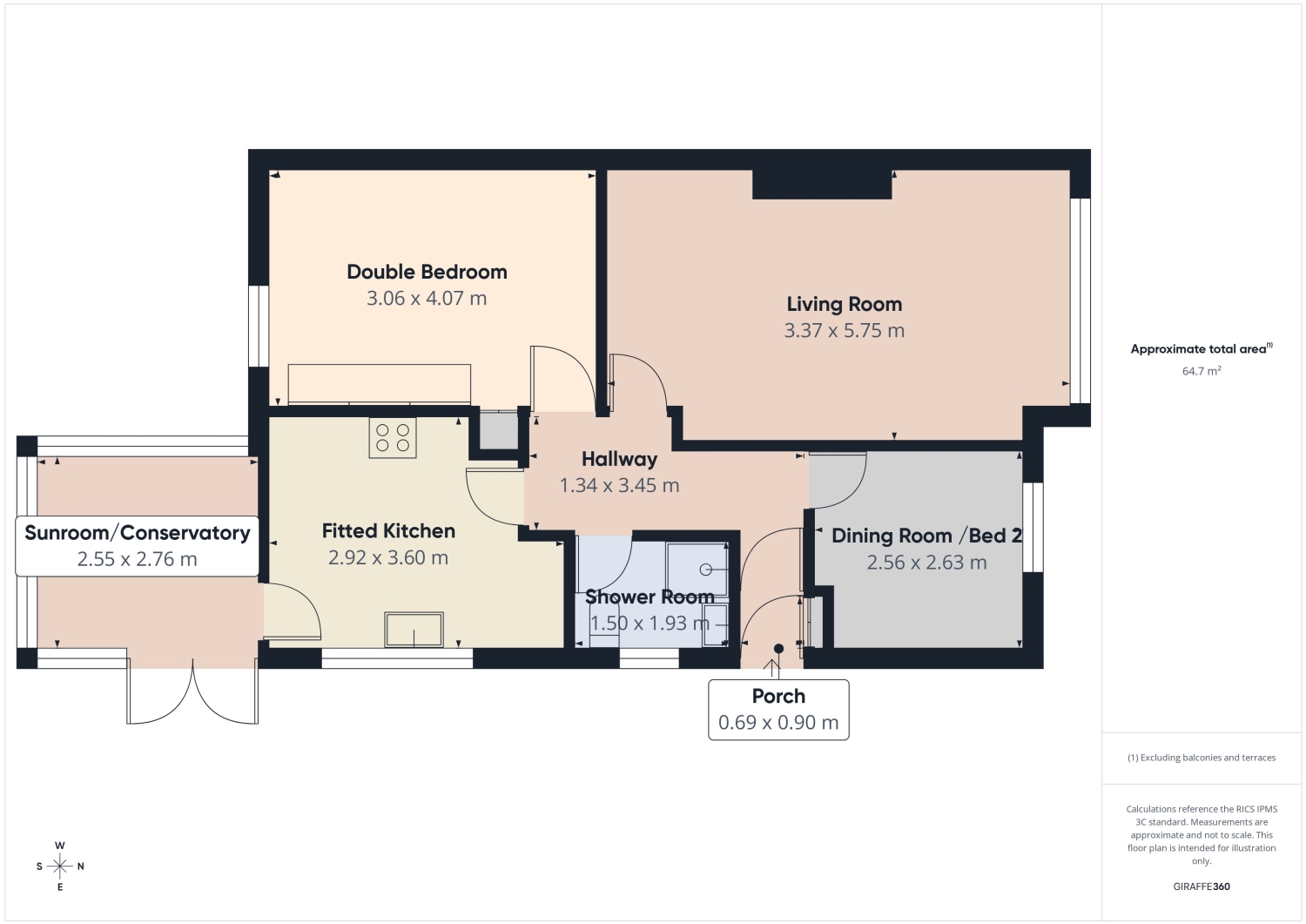 28, Grasmere Road, Rossendale floorplan