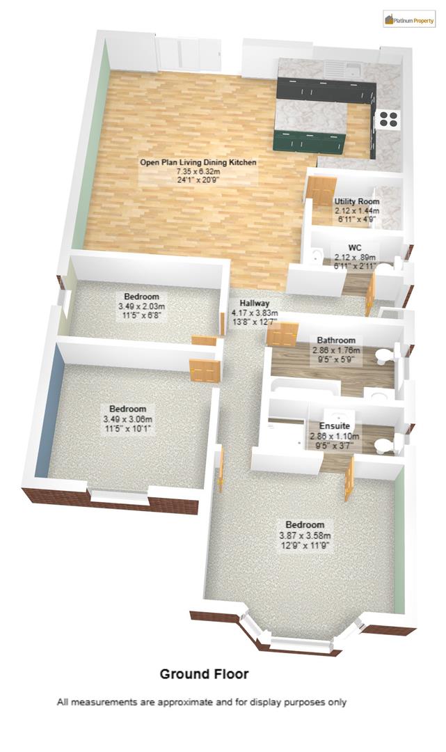 12, Marsh View, Stoke-On-Trent floorplan